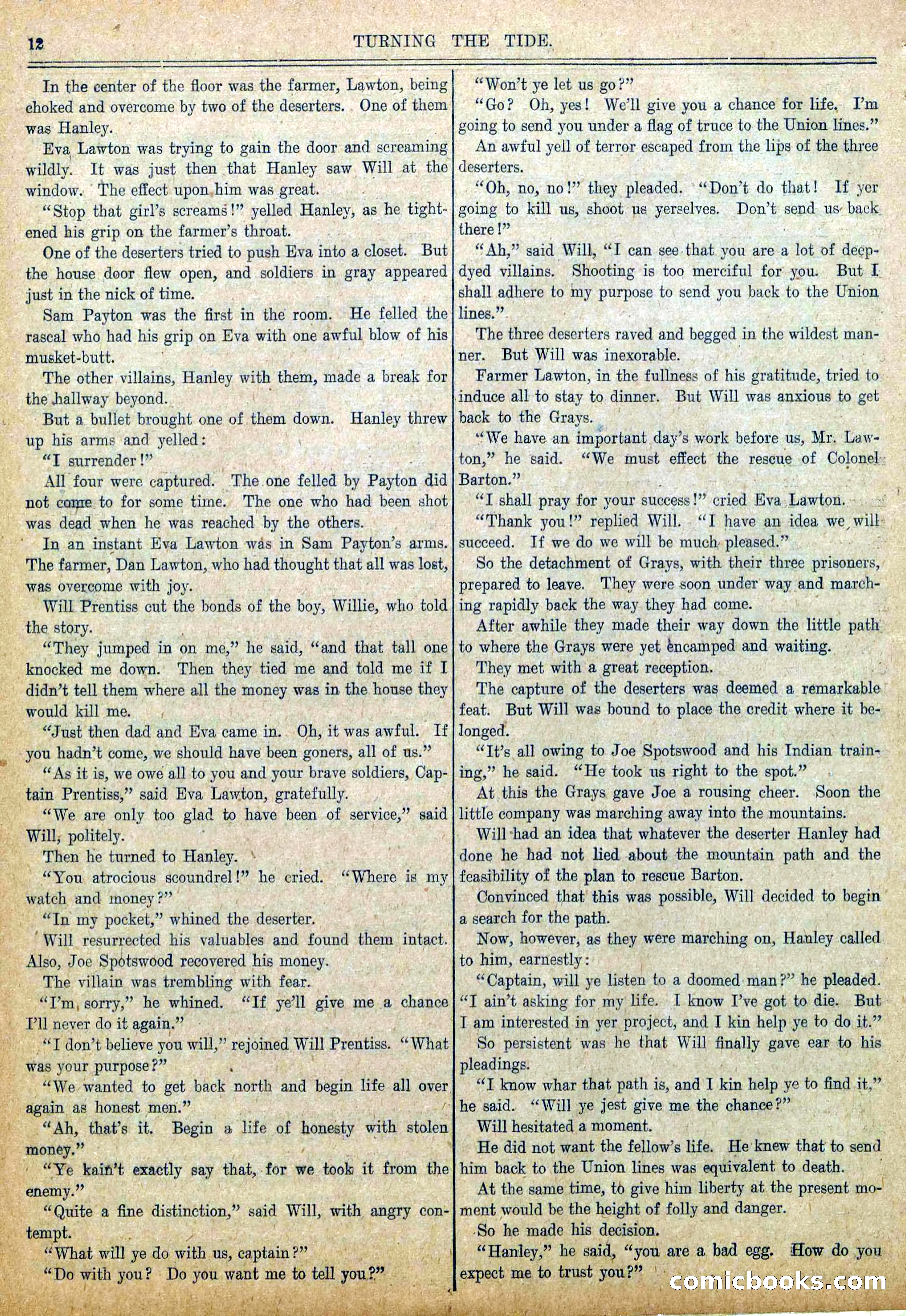 Blue and Gray Weekly, No. 28 — page 14 of 36