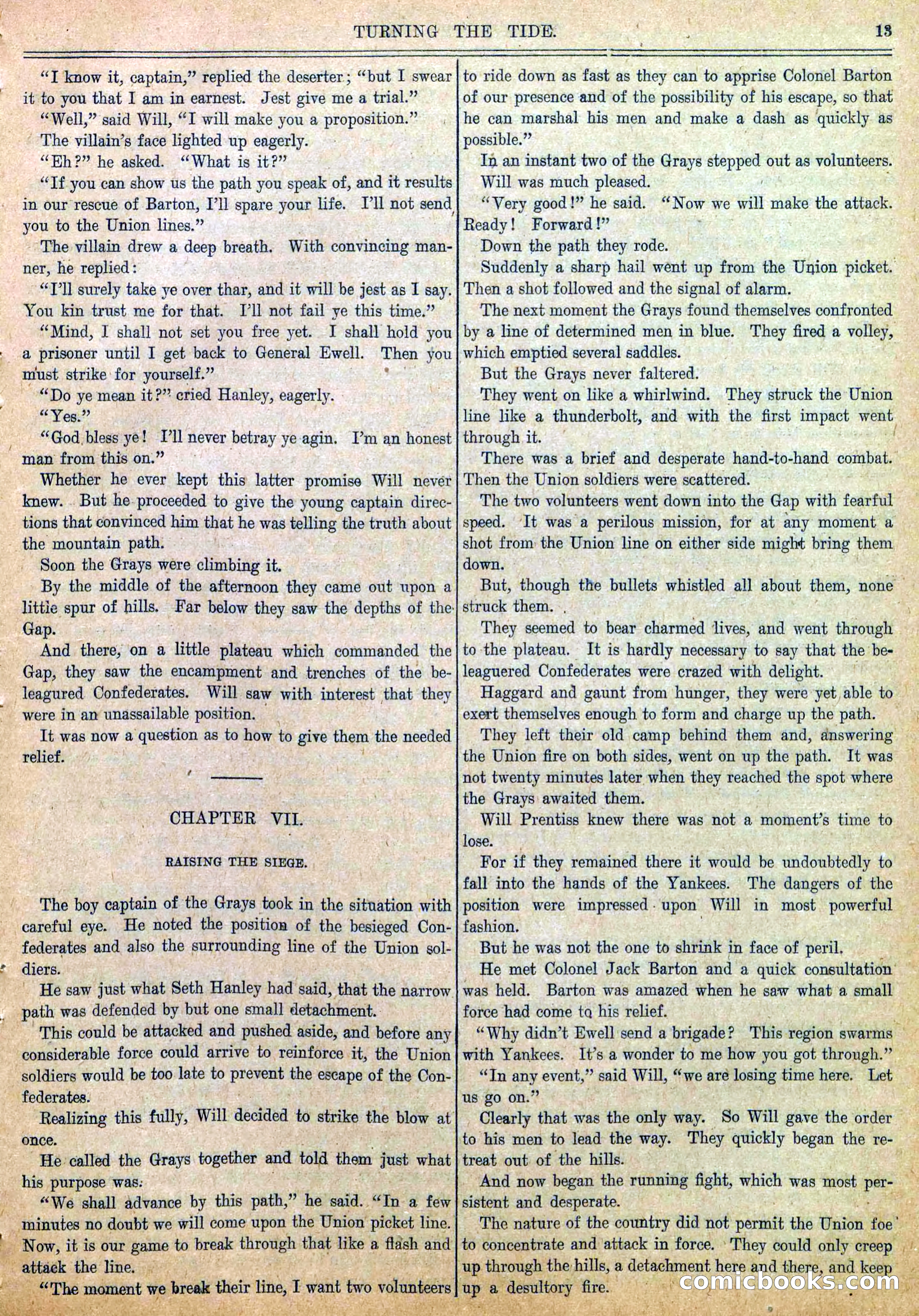Blue and Gray Weekly, No. 28 — page 15 of 36