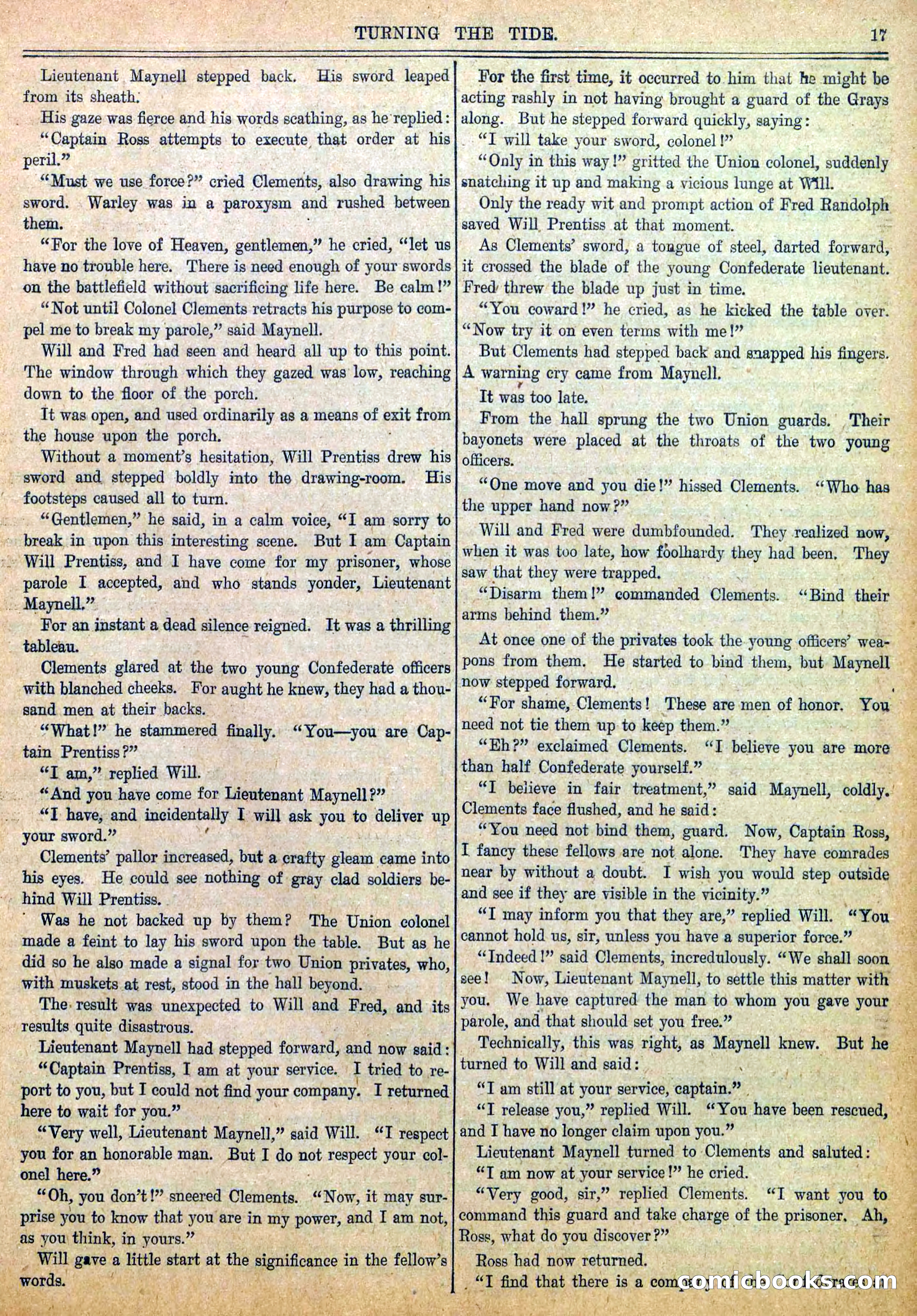 Blue and Gray Weekly, No. 28 — page 19 of 36