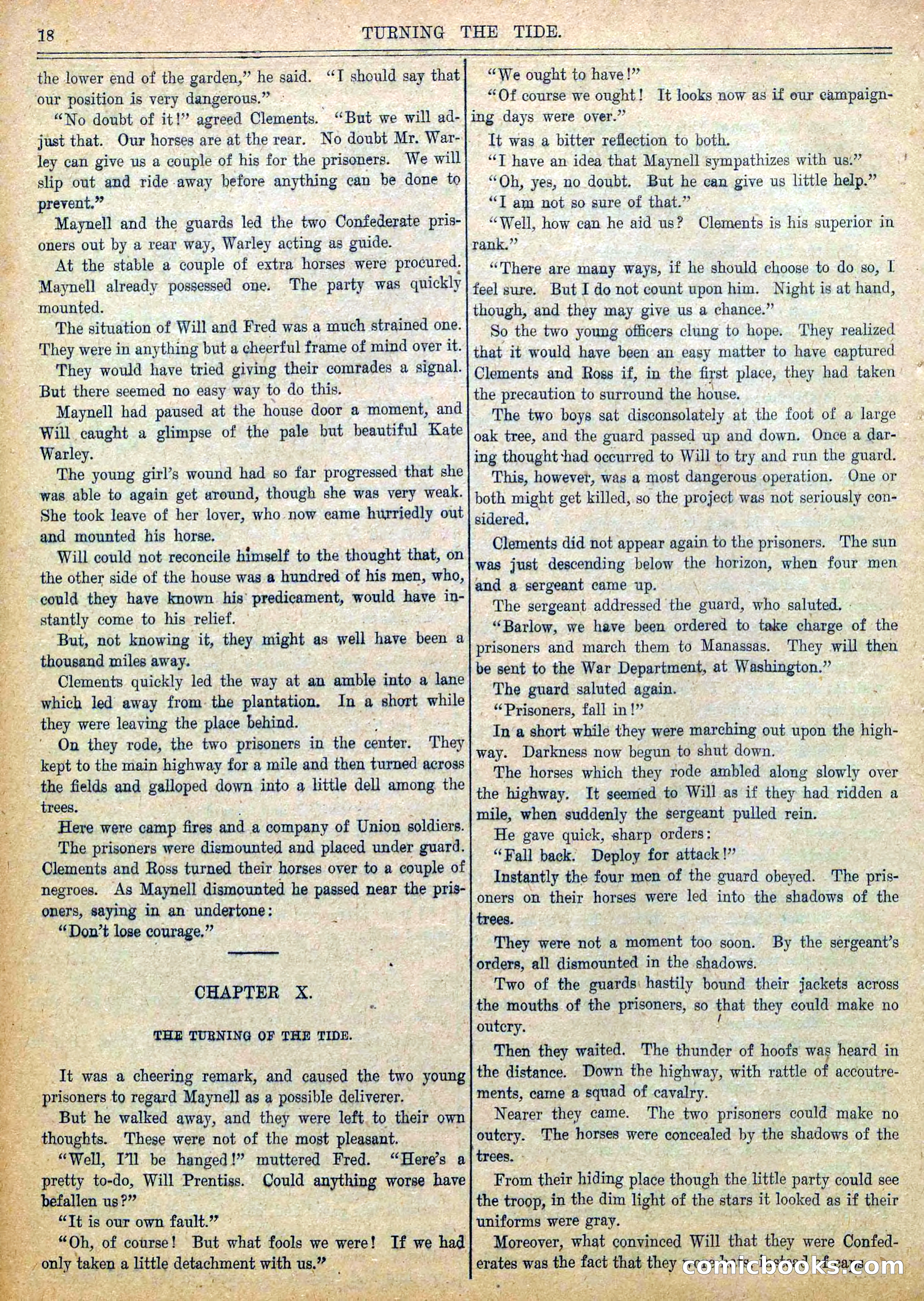 Blue and Gray Weekly, No. 28 — page 20 of 36