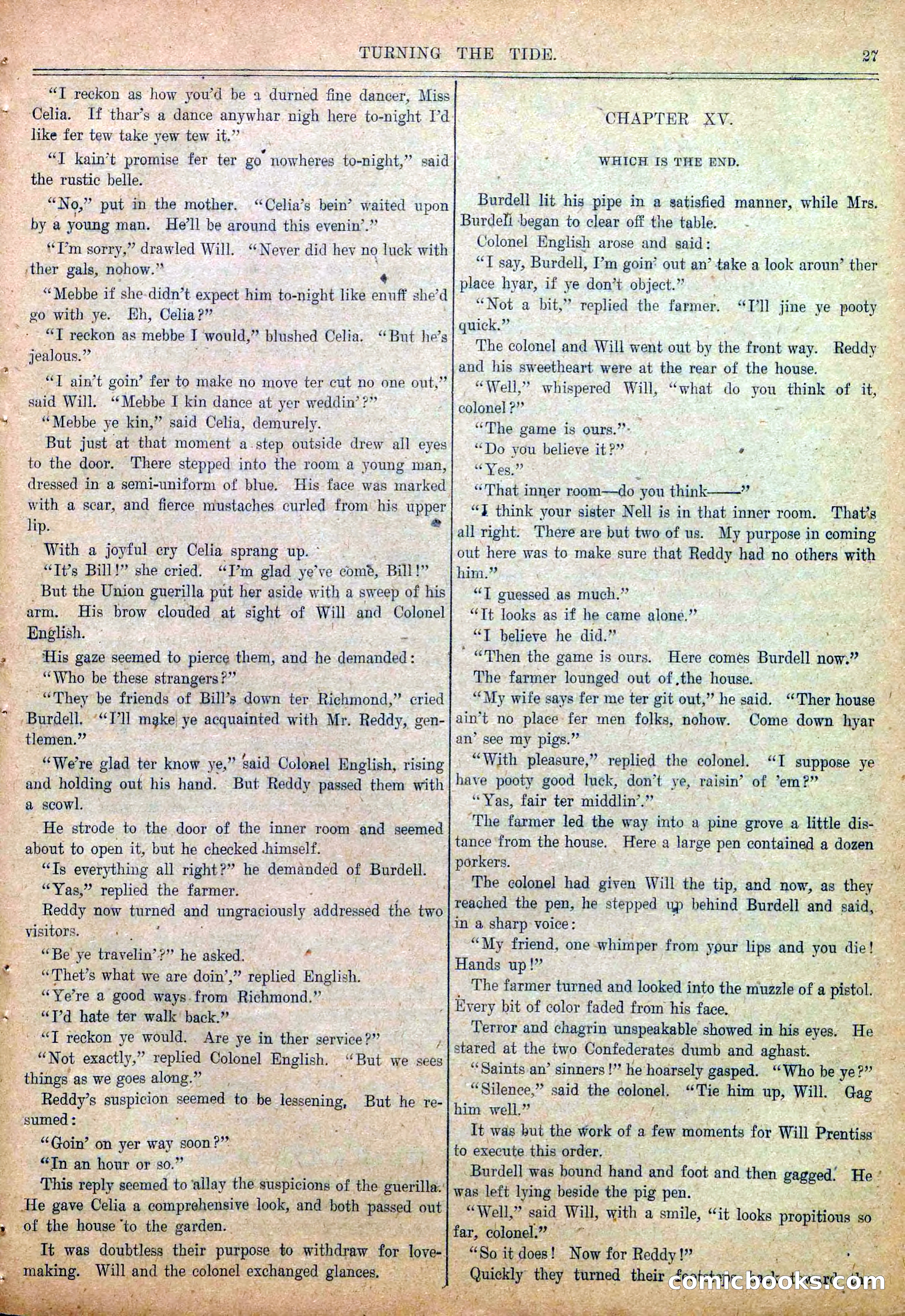 Blue and Gray Weekly, No. 28 — page 29 of 36