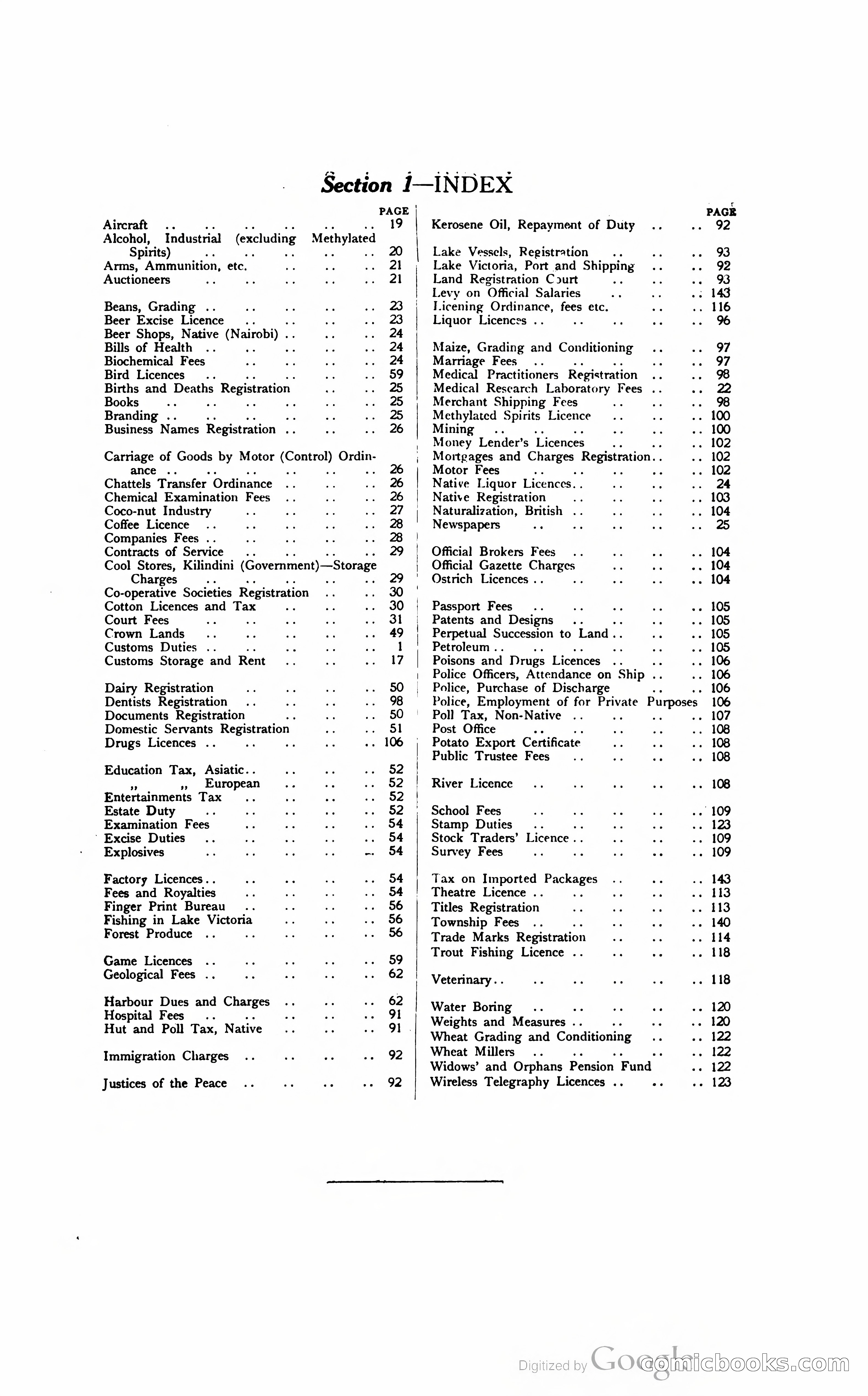 Kenya Colony and Protectorate Blue Book — page 10 of 400