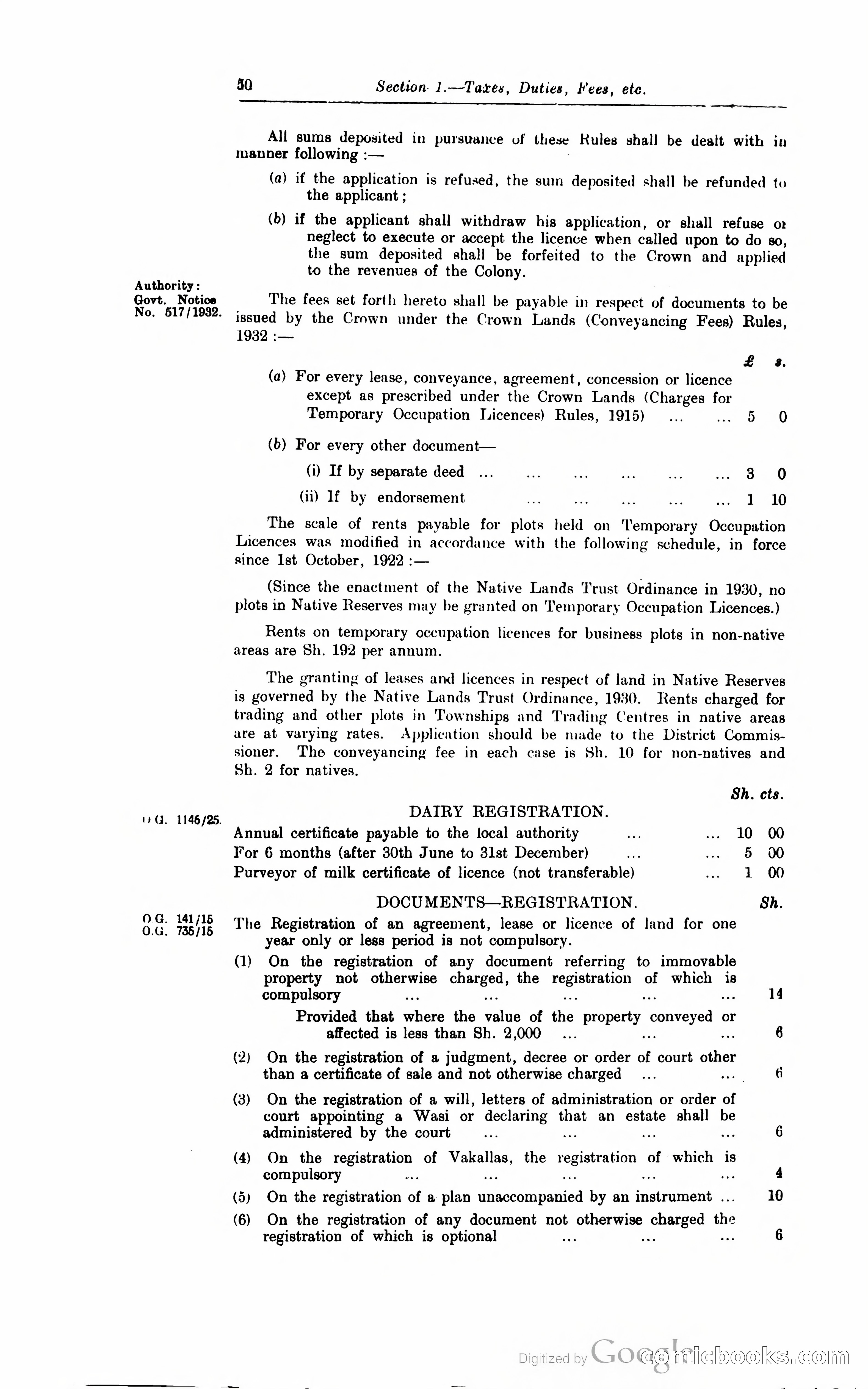 Kenya Colony and Protectorate Blue Book — page 61 of 400