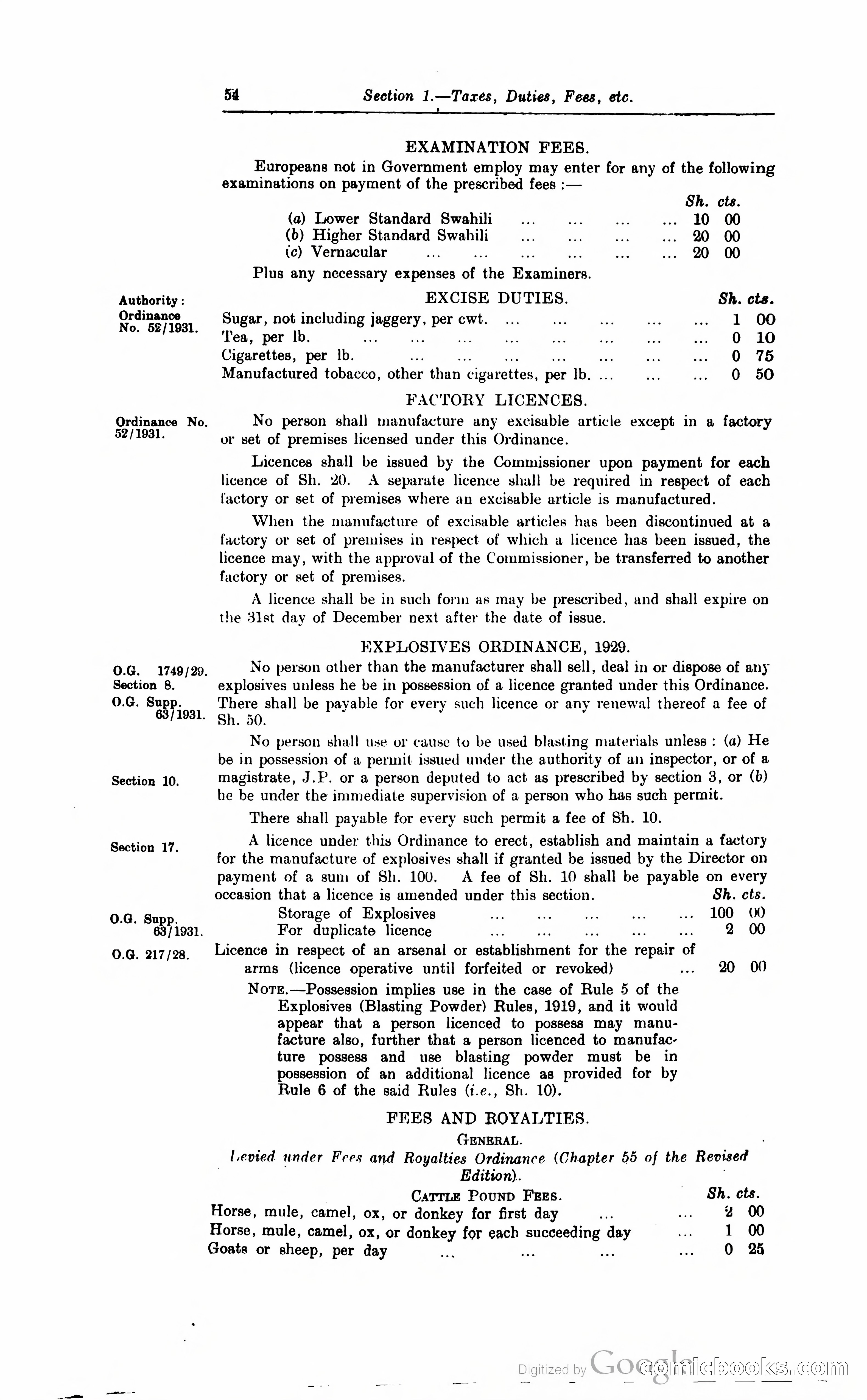 Kenya Colony and Protectorate Blue Book — page 65 of 400