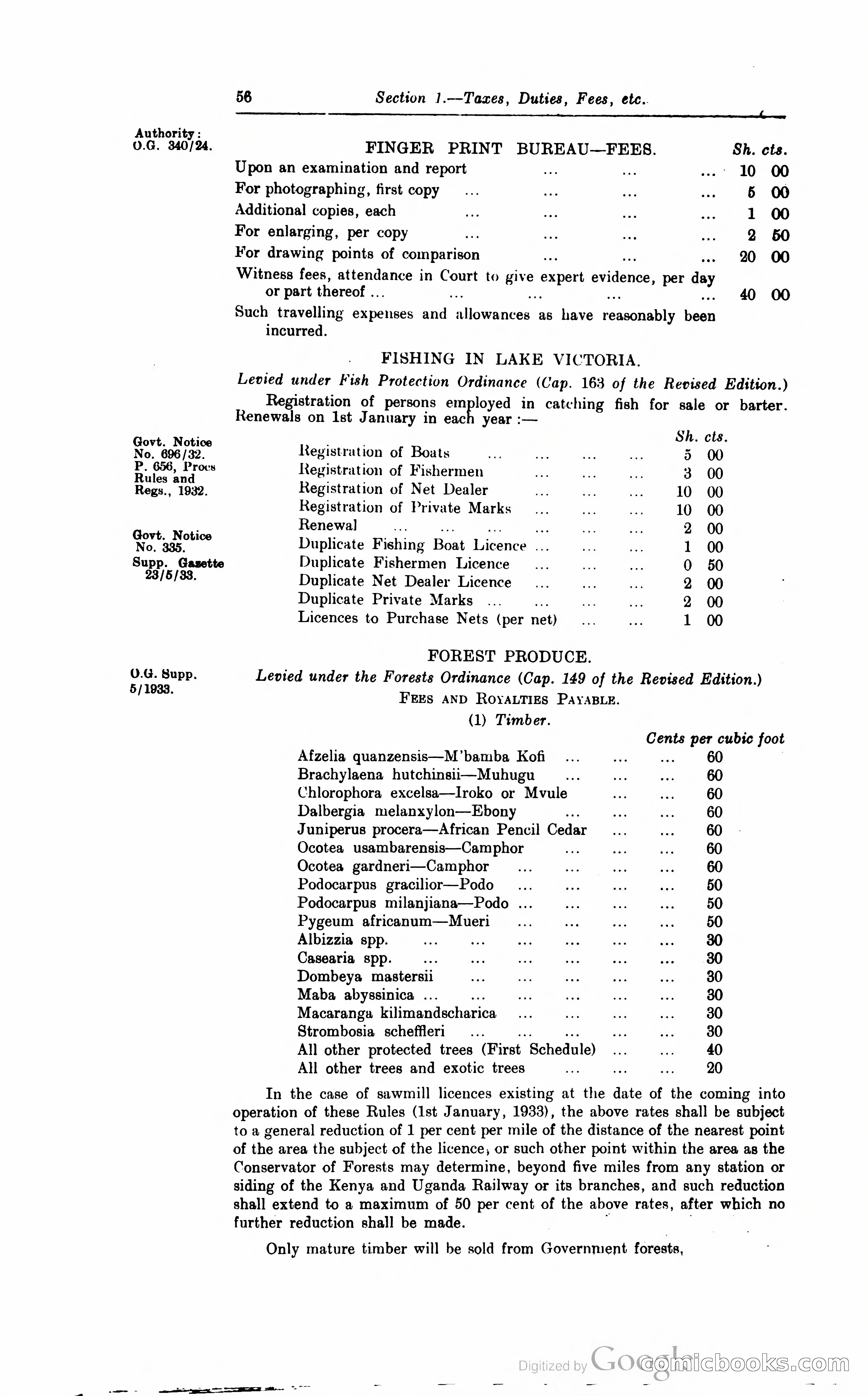Kenya Colony and Protectorate Blue Book — page 67 of 400