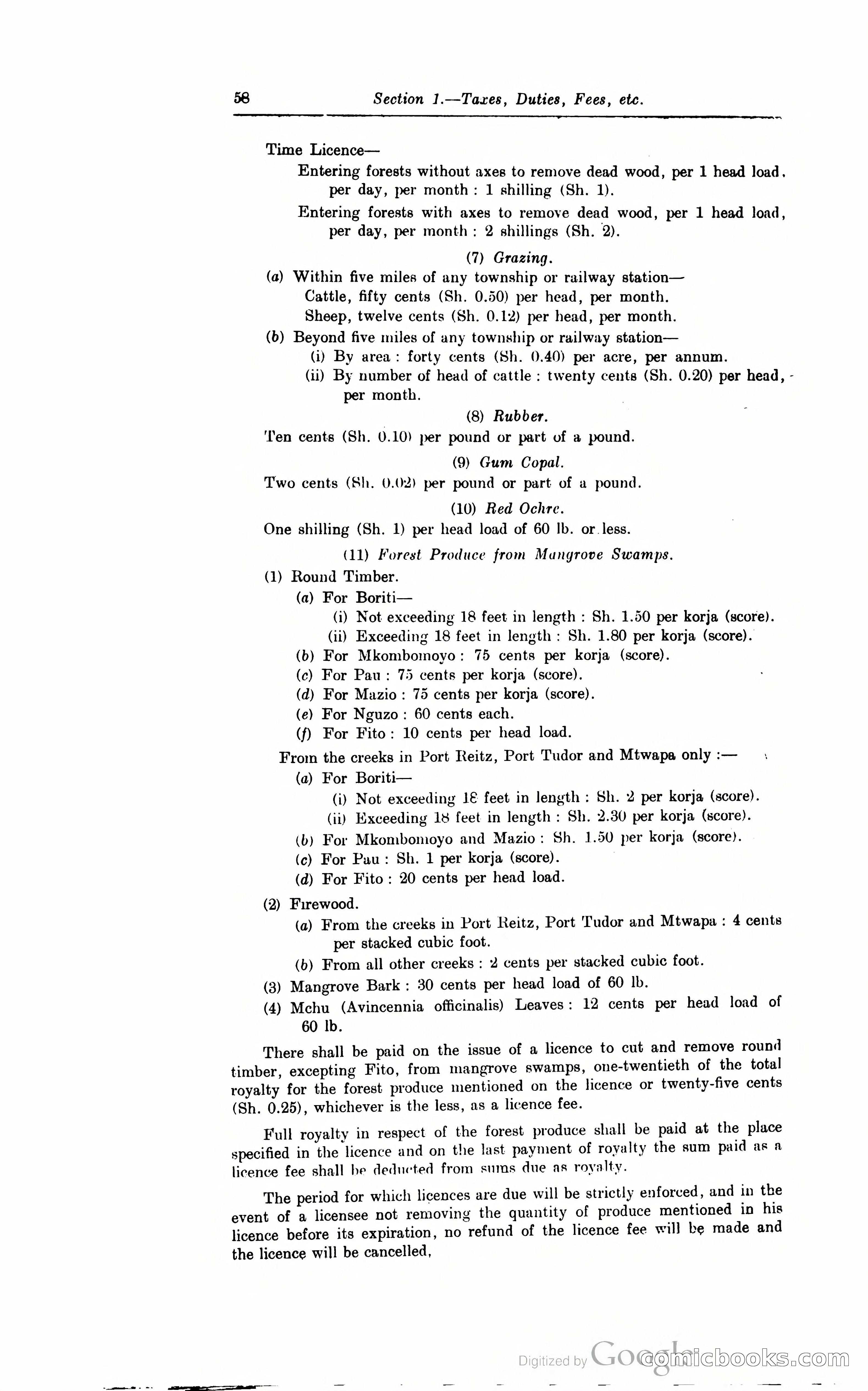 Kenya Colony and Protectorate Blue Book — page 69 of 400