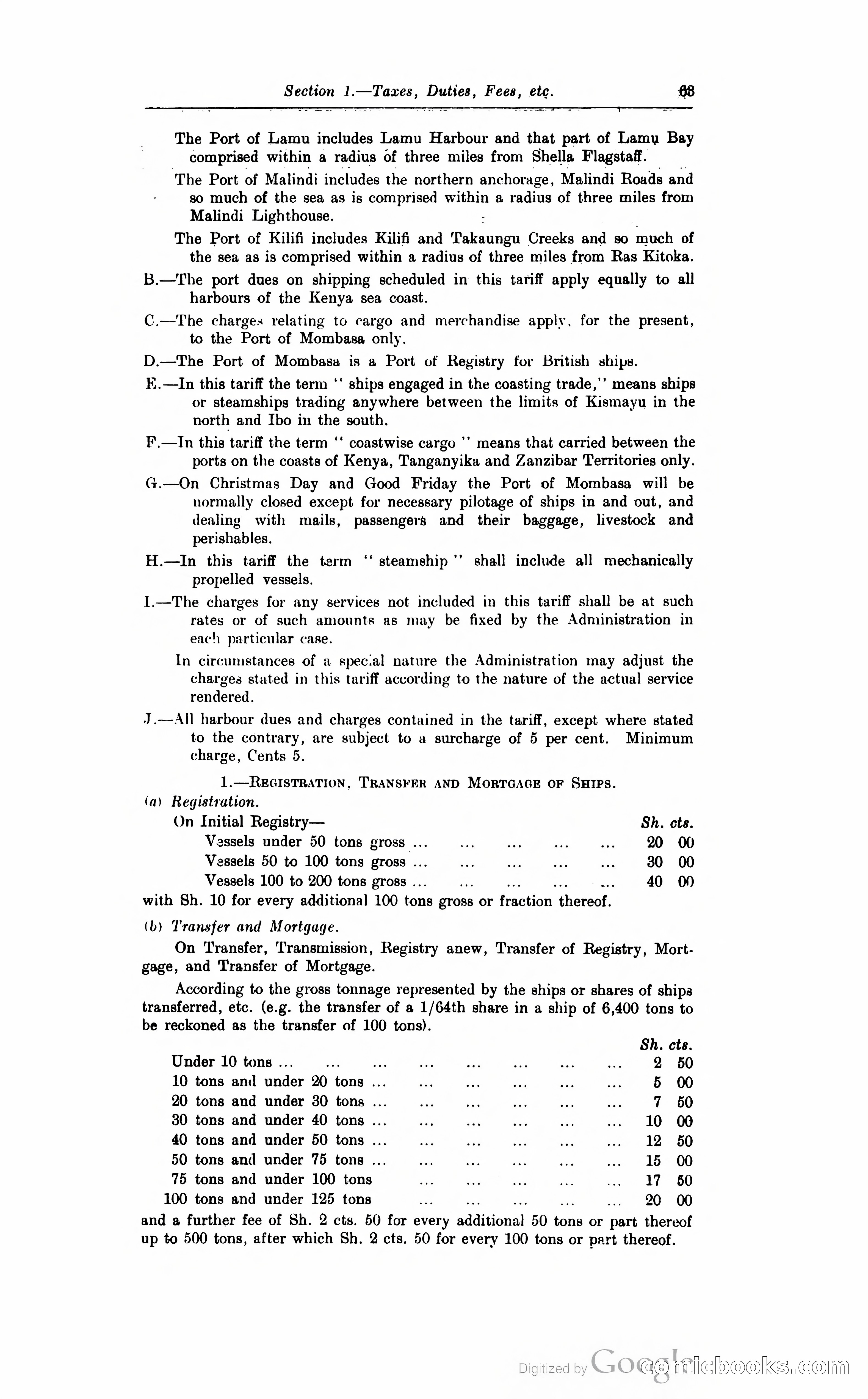 Kenya Colony and Protectorate Blue Book — page 74 of 400