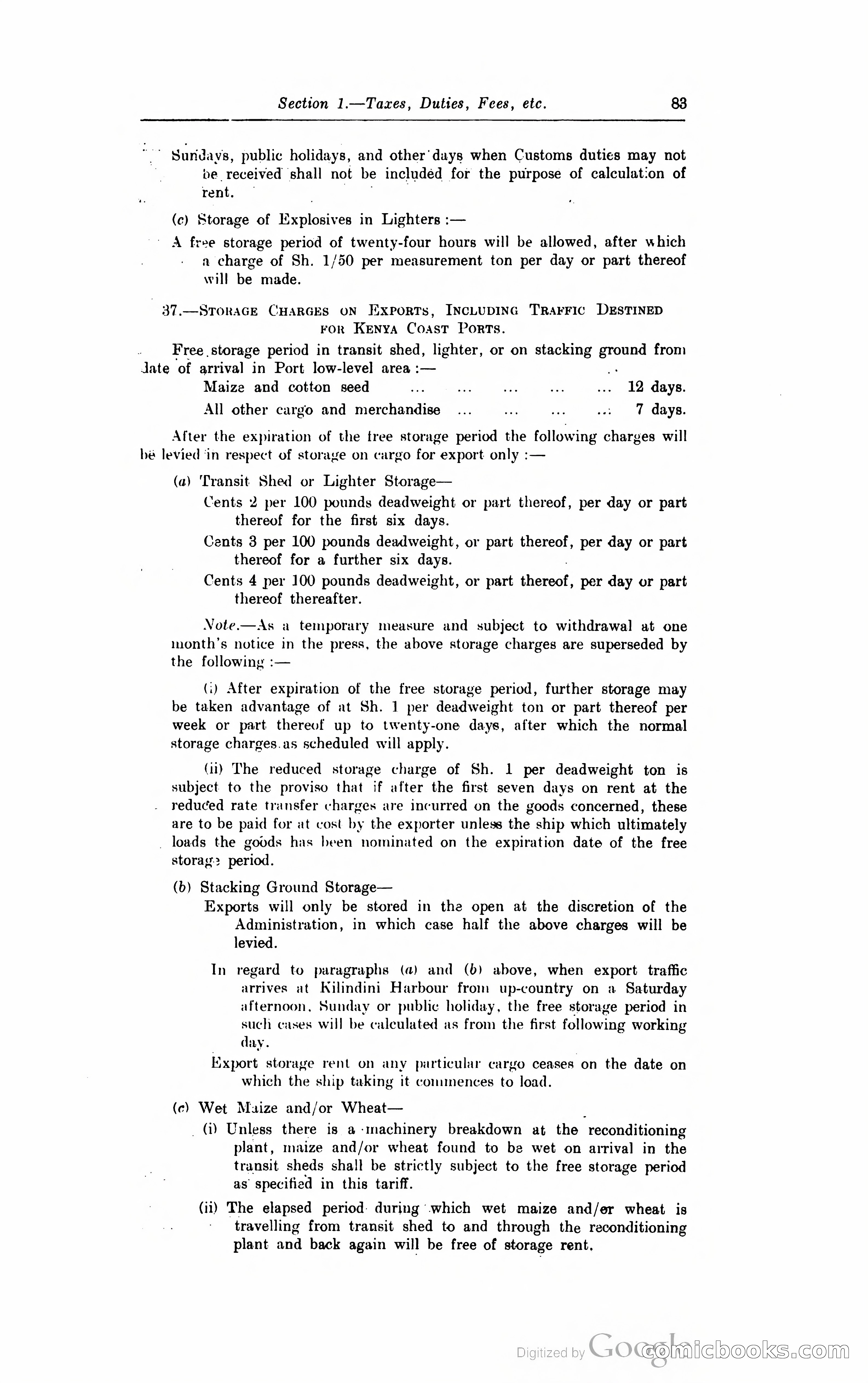 Kenya Colony and Protectorate Blue Book — page 94 of 400