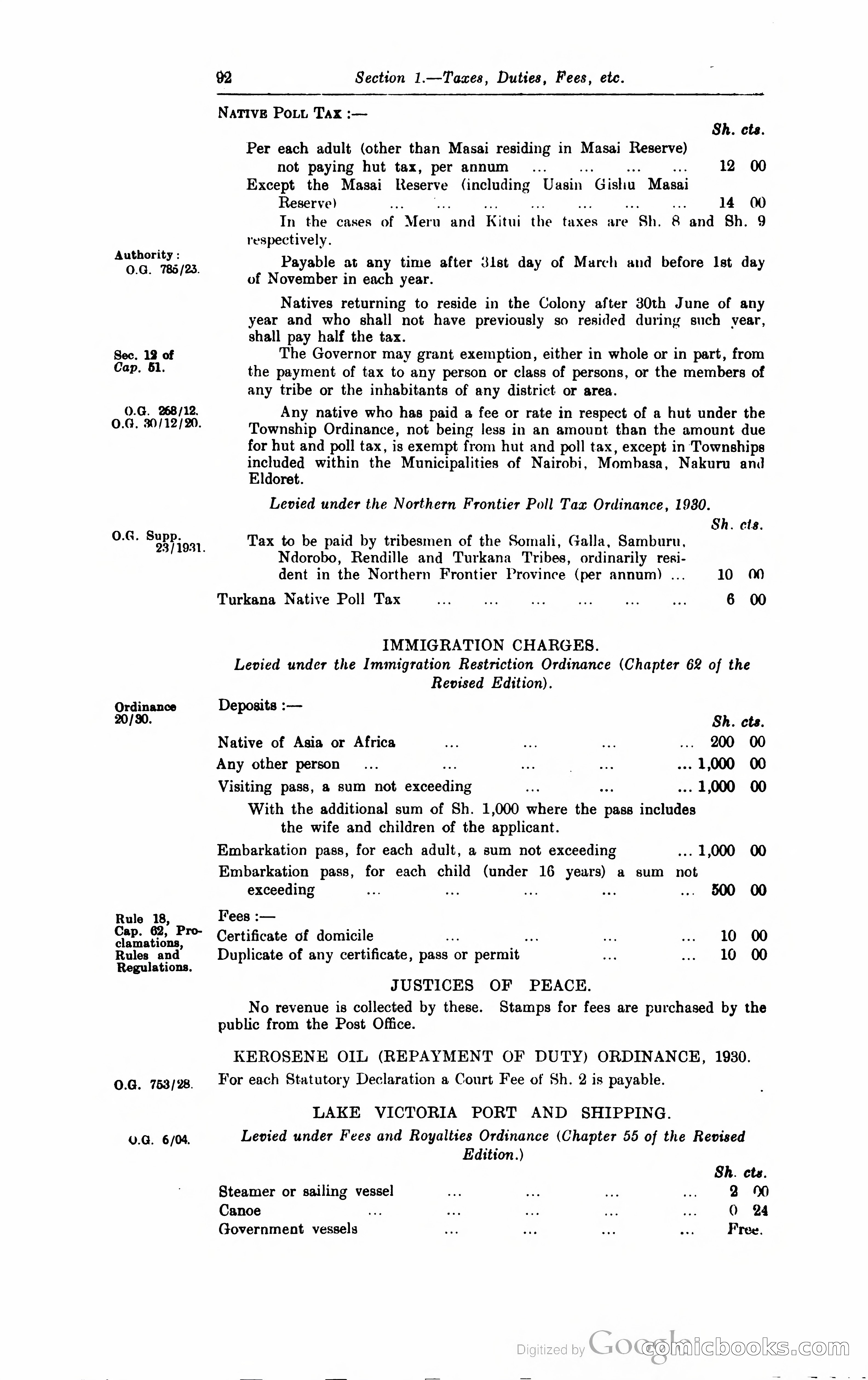 Kenya Colony and Protectorate Blue Book — page 103 of 400