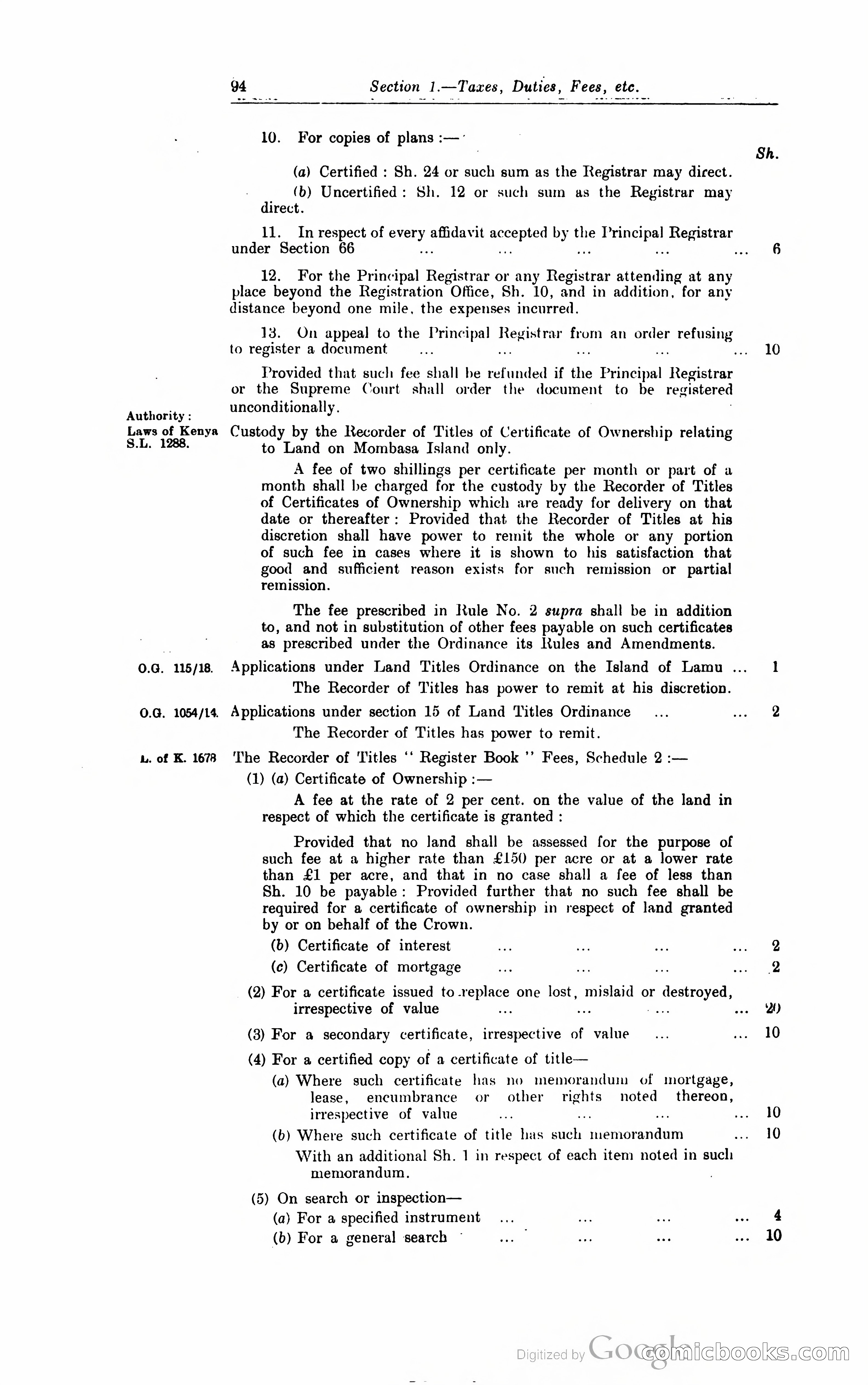 Kenya Colony and Protectorate Blue Book — page 105 of 400