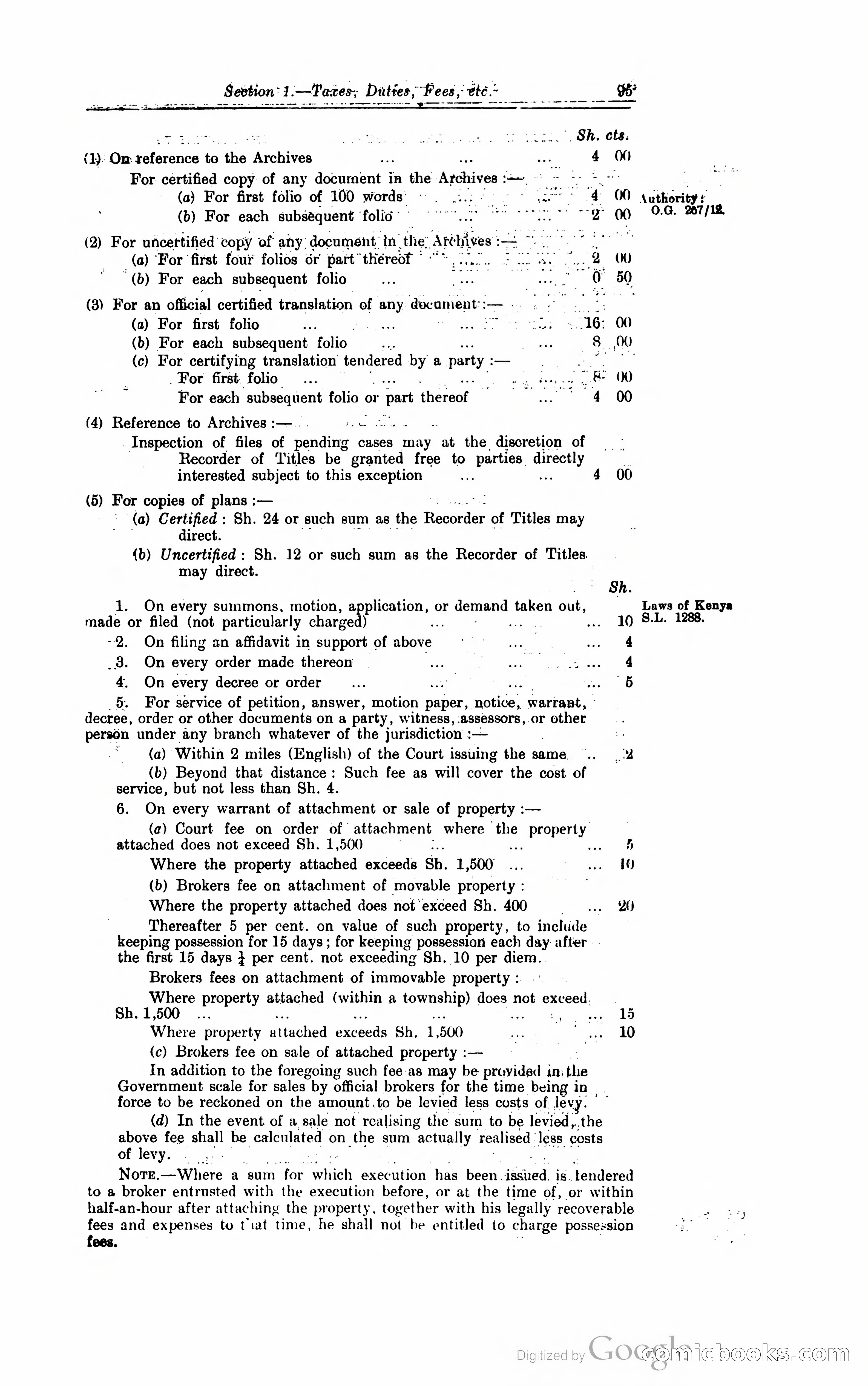 Kenya Colony and Protectorate Blue Book — page 106 of 400
