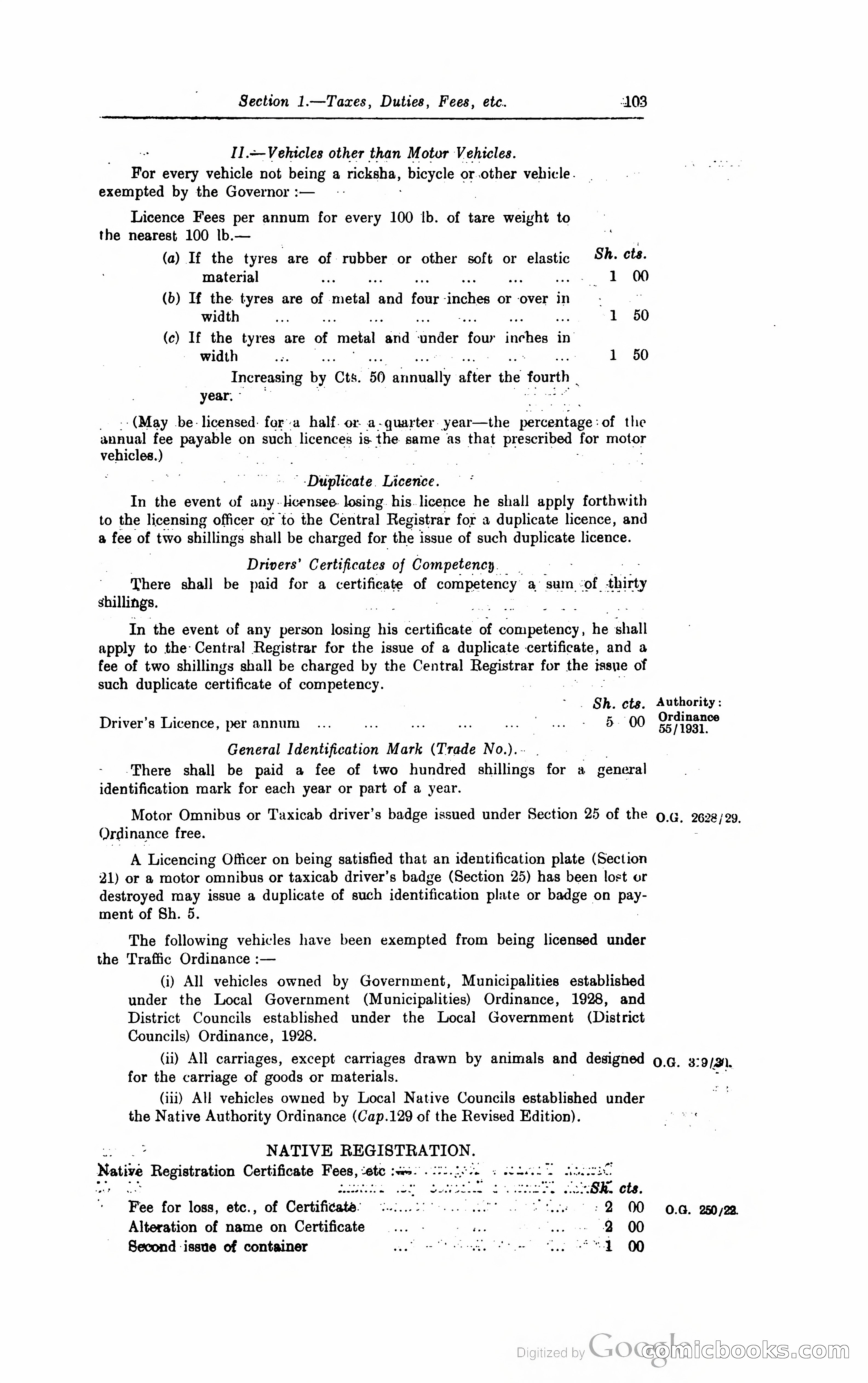 Kenya Colony and Protectorate Blue Book — page 116 of 400