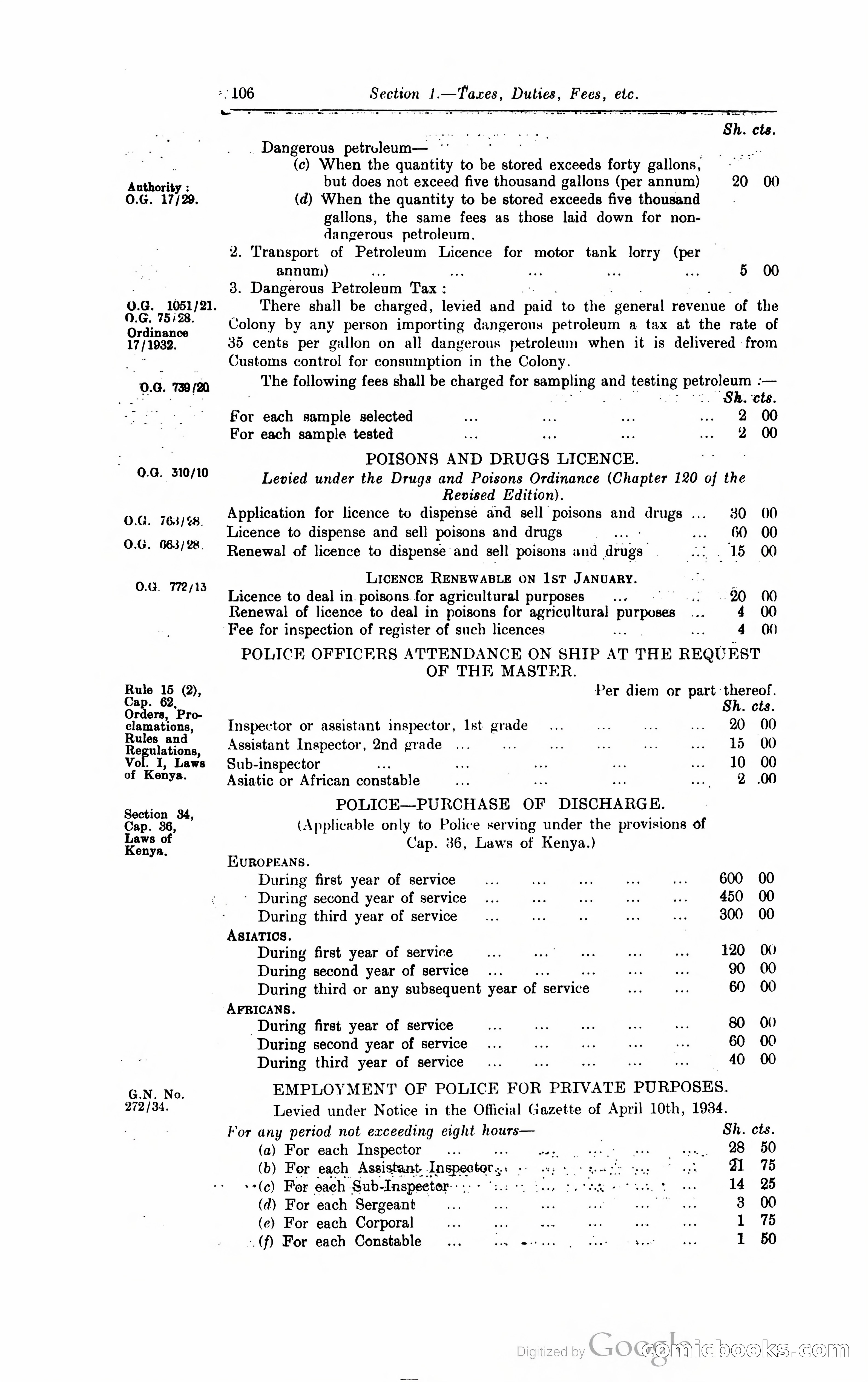 Kenya Colony and Protectorate Blue Book — page 119 of 400