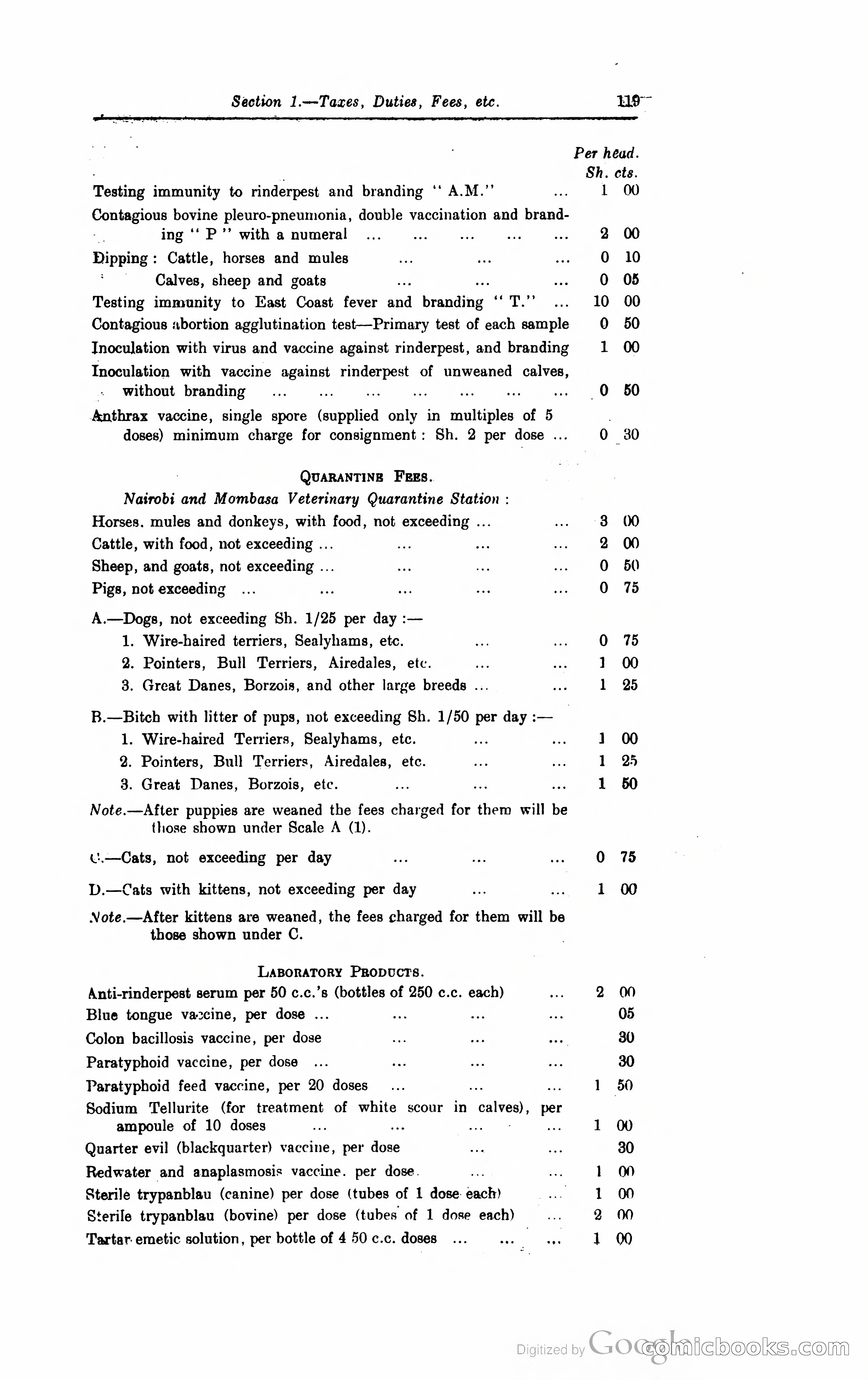 Kenya Colony and Protectorate Blue Book — page 132 of 400