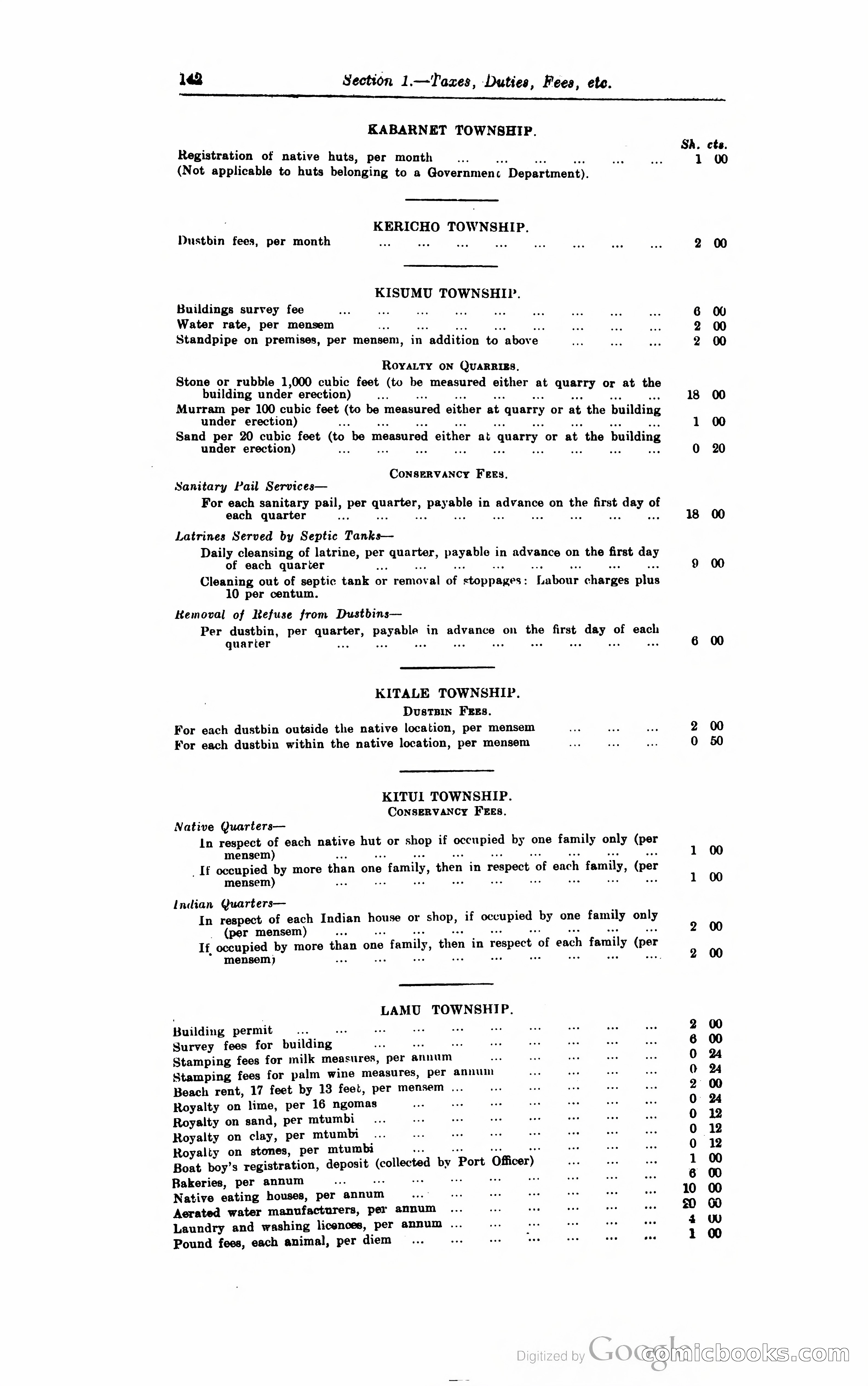 Kenya Colony and Protectorate Blue Book — page 153 of 400
