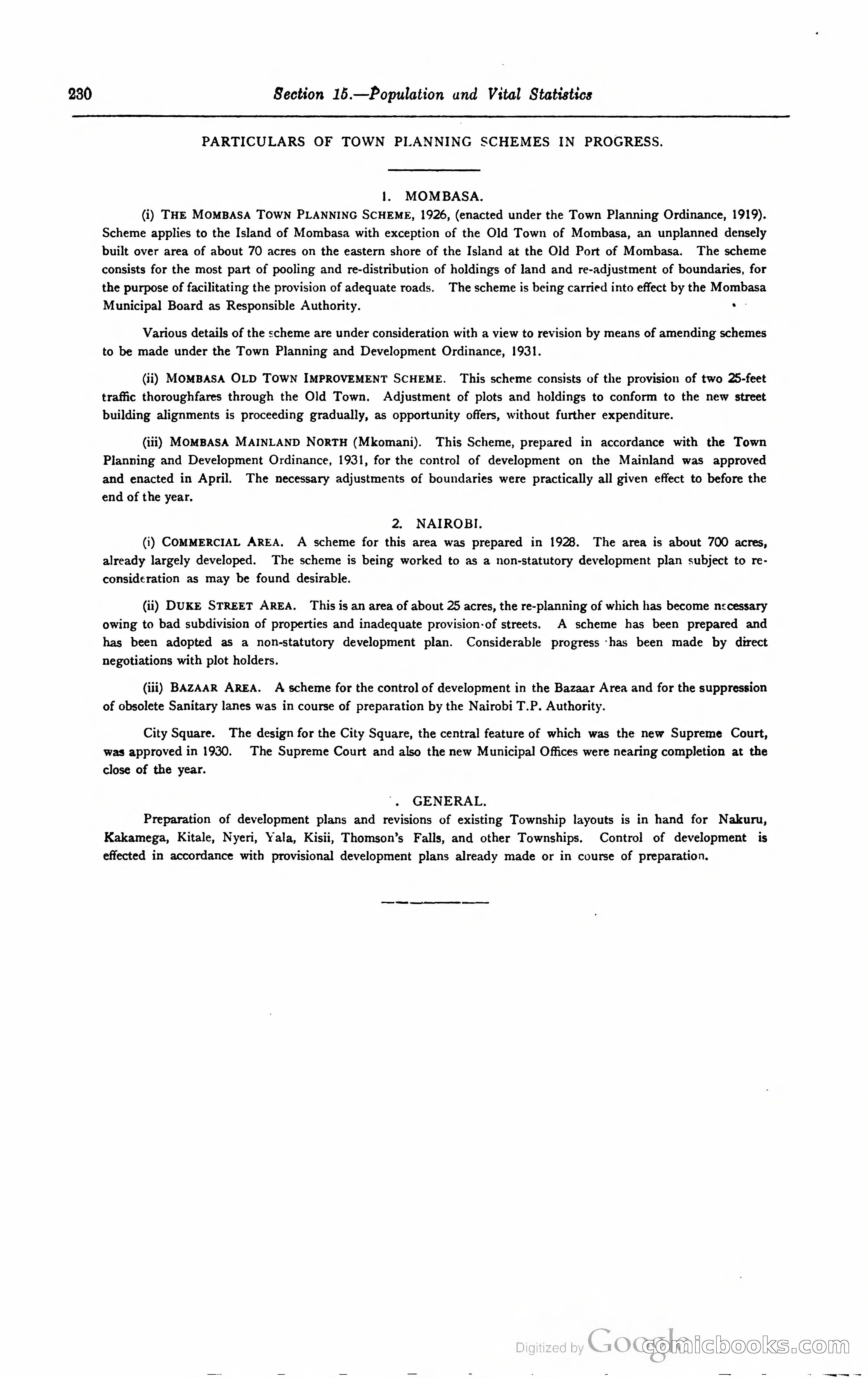 Kenya Colony and Protectorate Blue Book — page 247 of 400