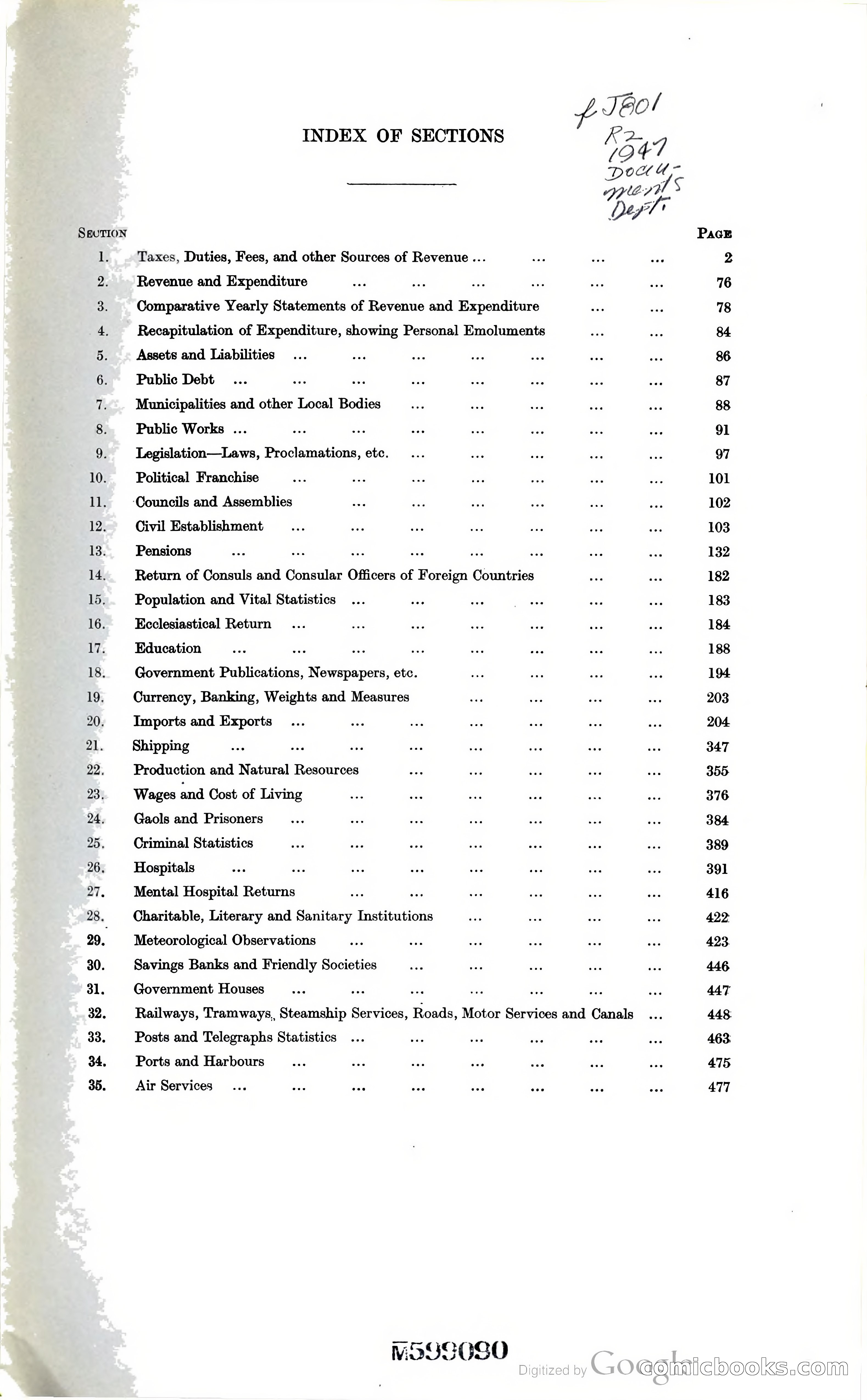 Tanganyika Territory Blue Book for the year ended 31st December 1947 — page 8 of 400