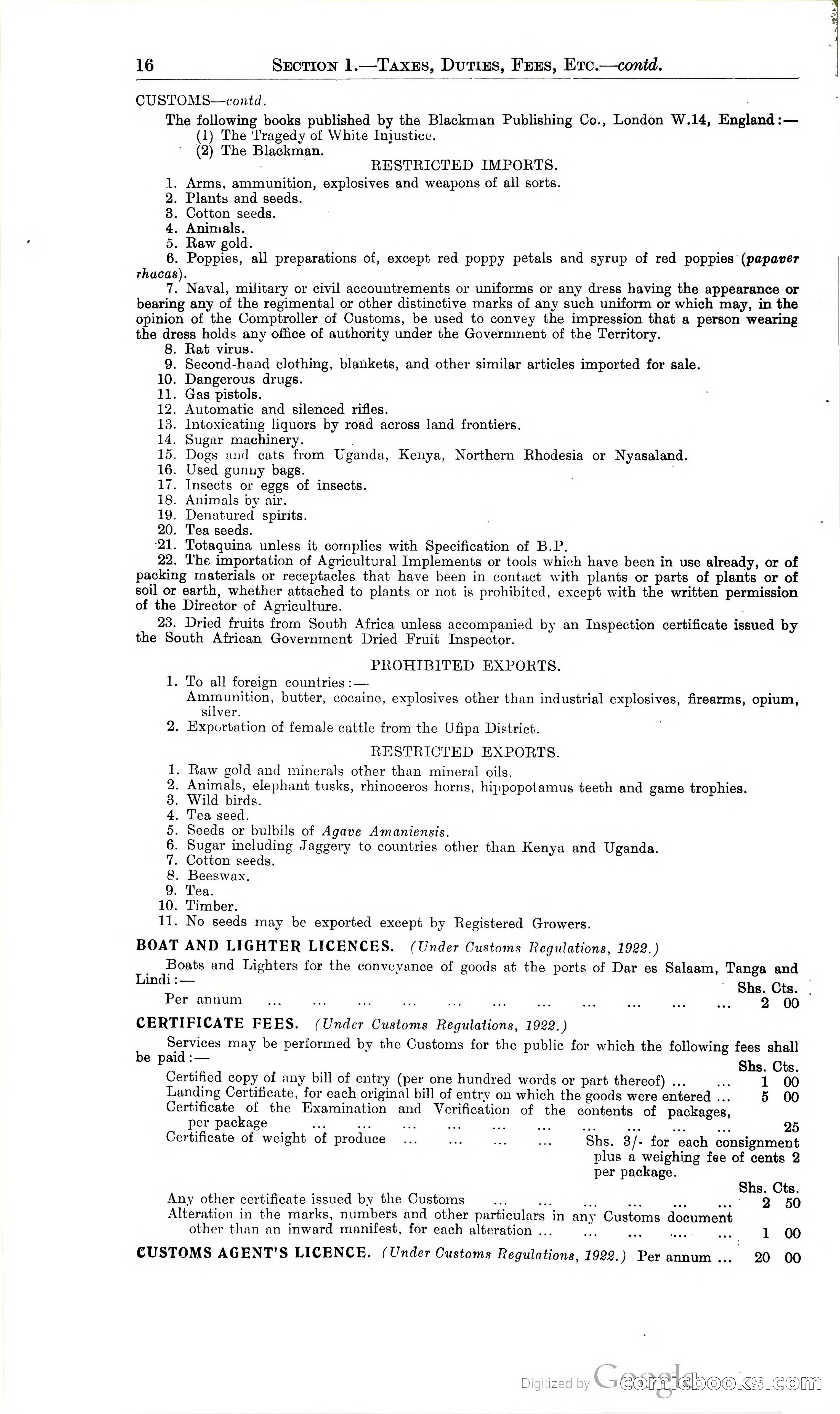 Tanganyika Territory Blue Book for the year ended 31st December 1947 — page 25 of 400