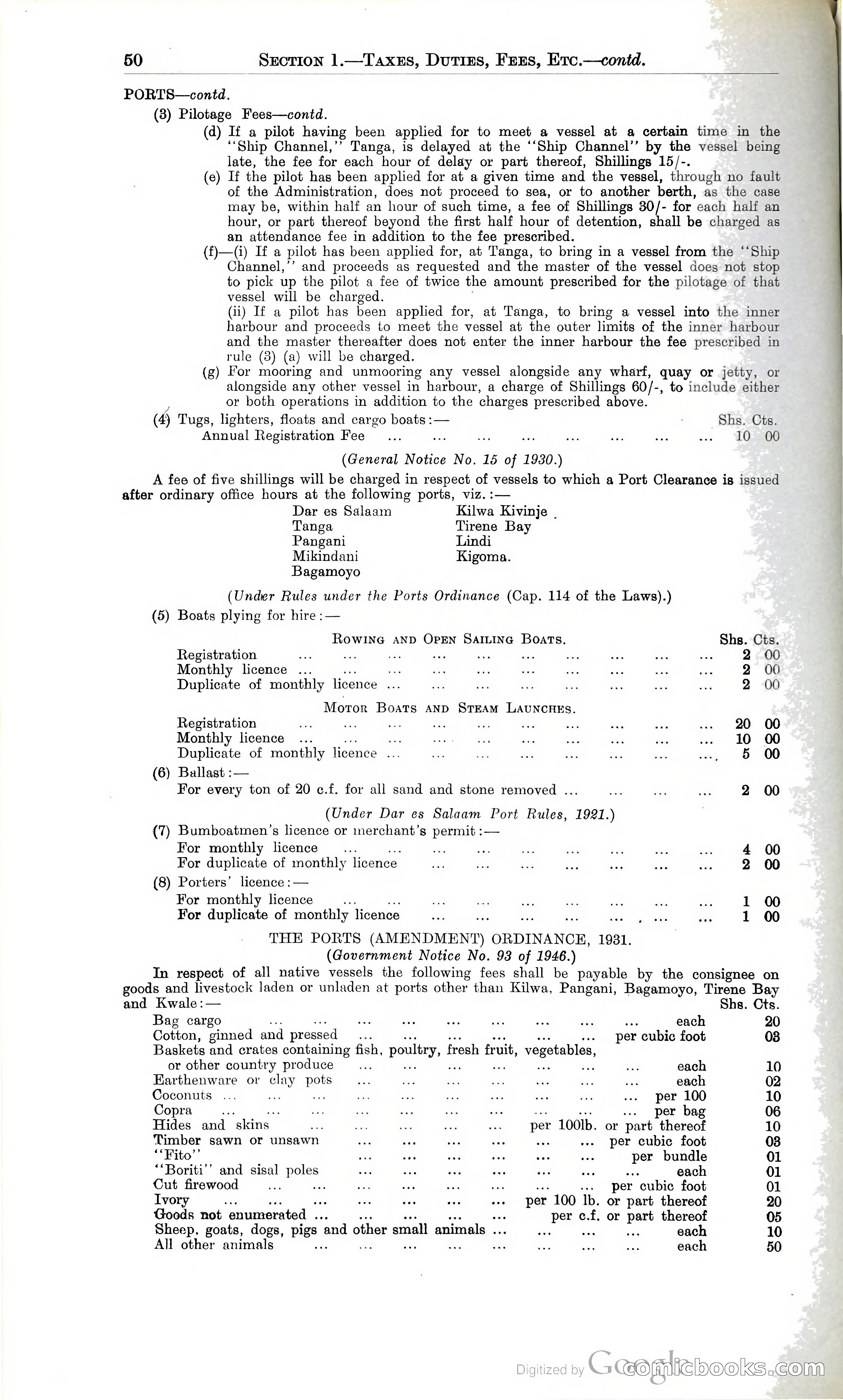 Tanganyika Territory Blue Book for the year ended 31st December 1947 — page 59 of 400