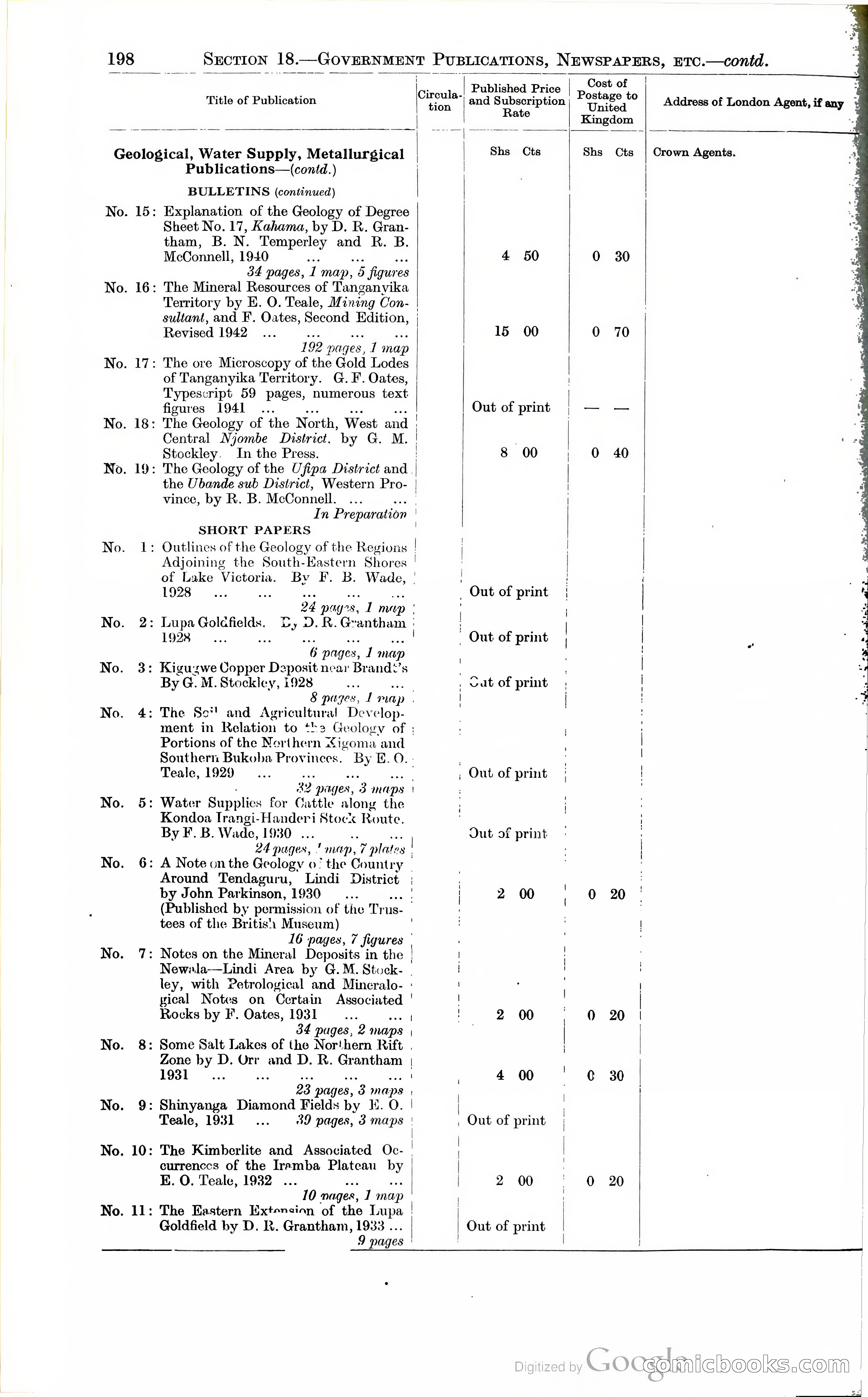 Tanganyika Territory Blue Book for the year ended 31st December 1947 — page 207 of 400