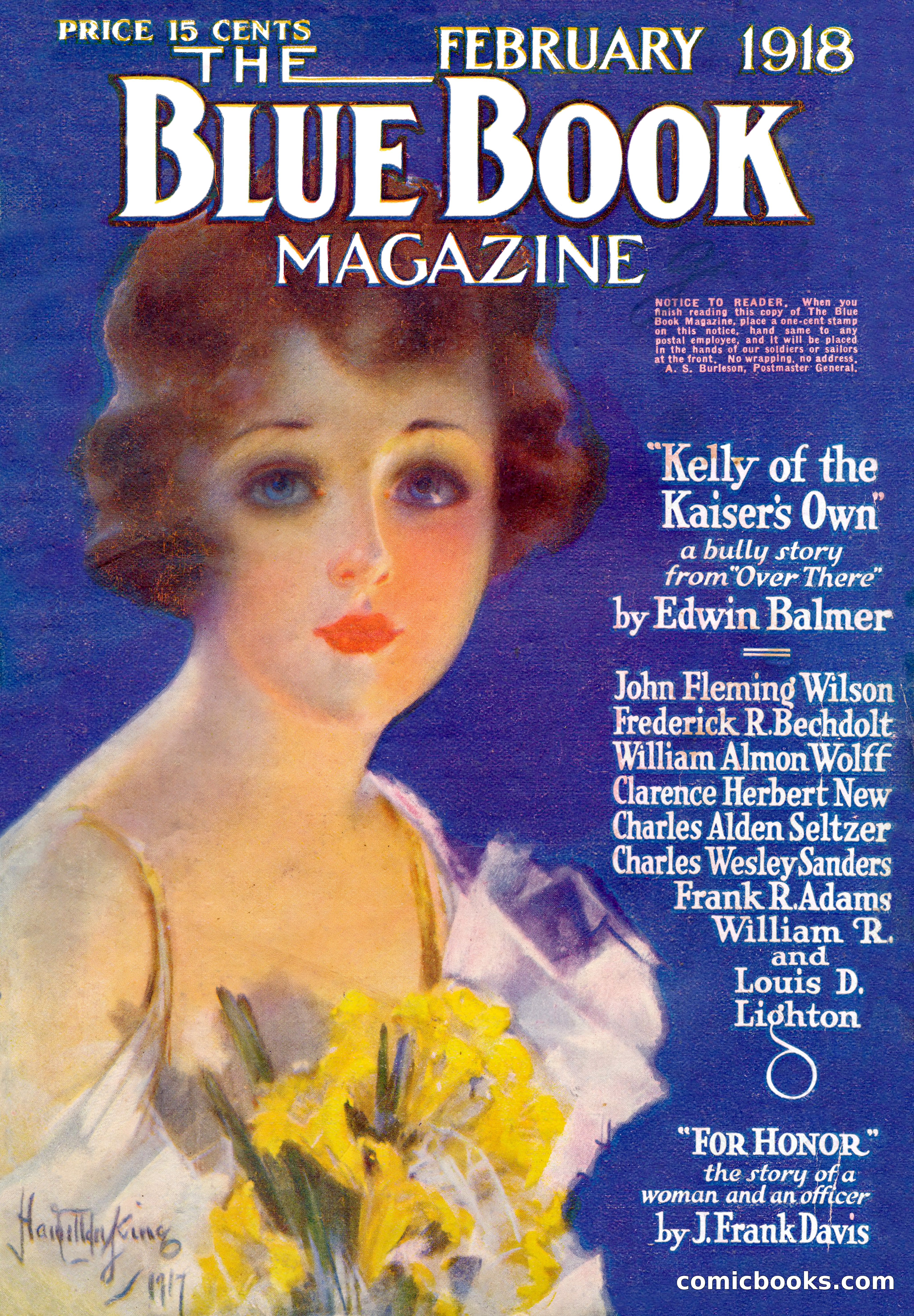 The Blue Book Magazine, February 1918