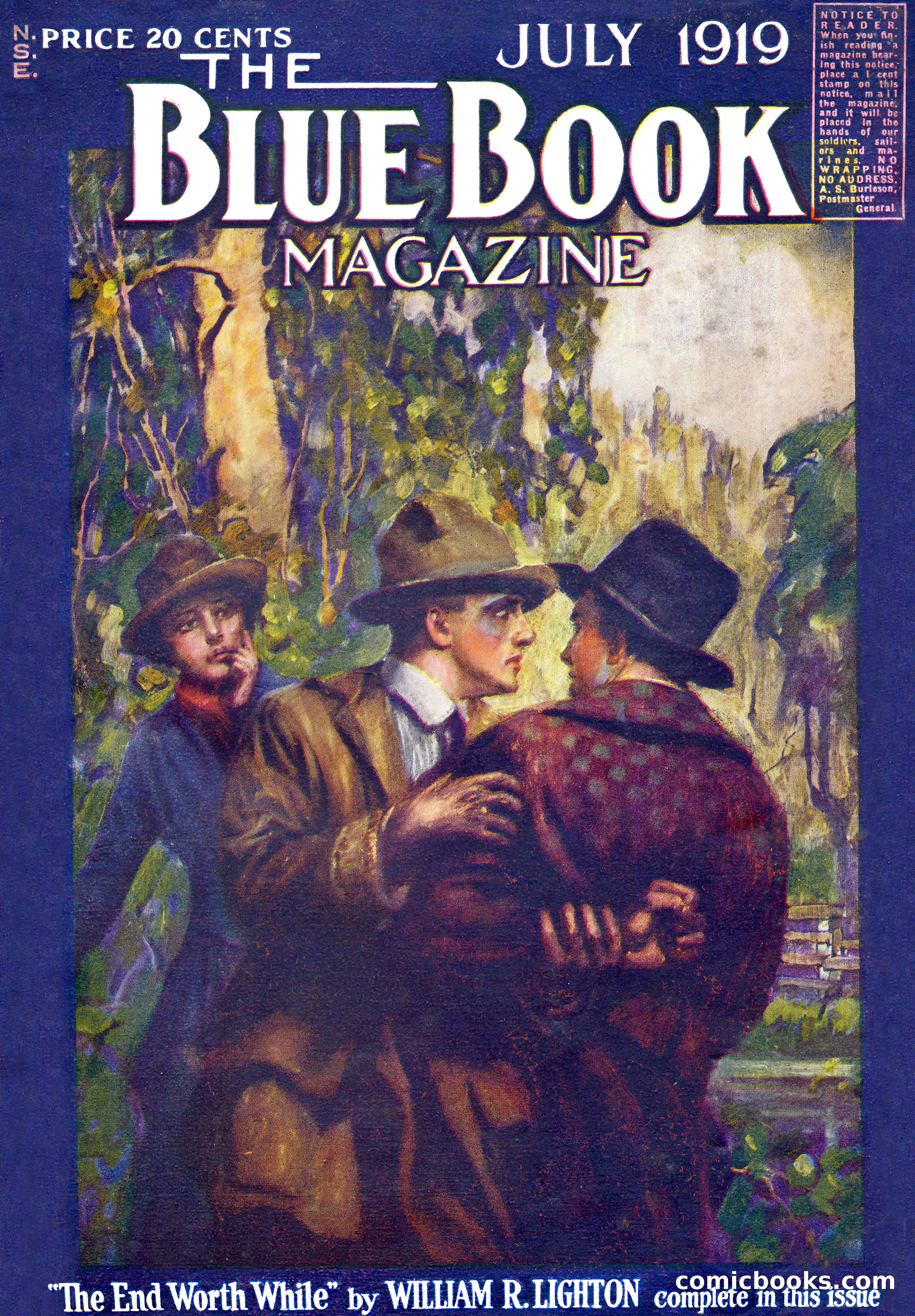 The Blue Book Magazine, July 1919