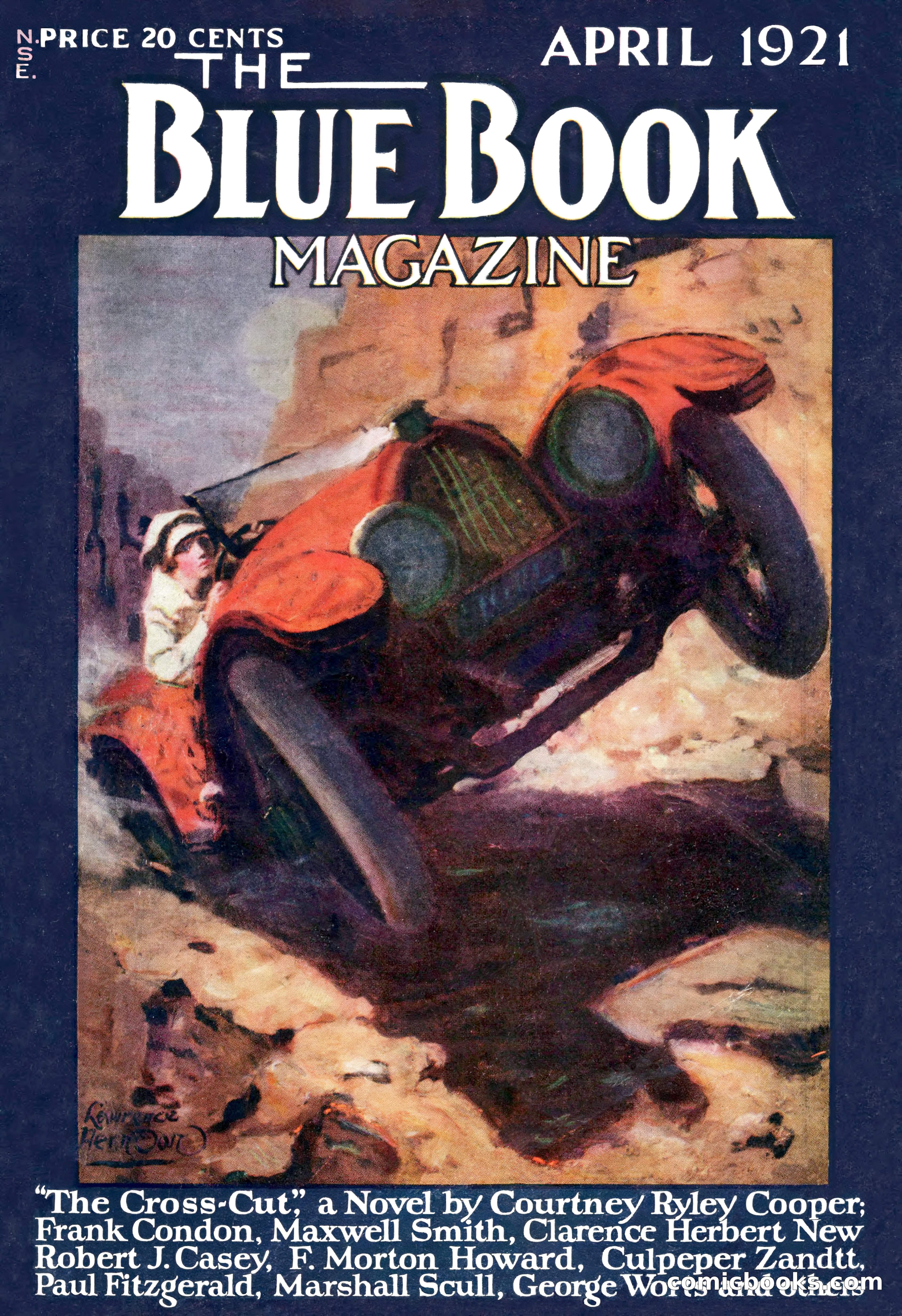The Blue Book Magazine, April 1921