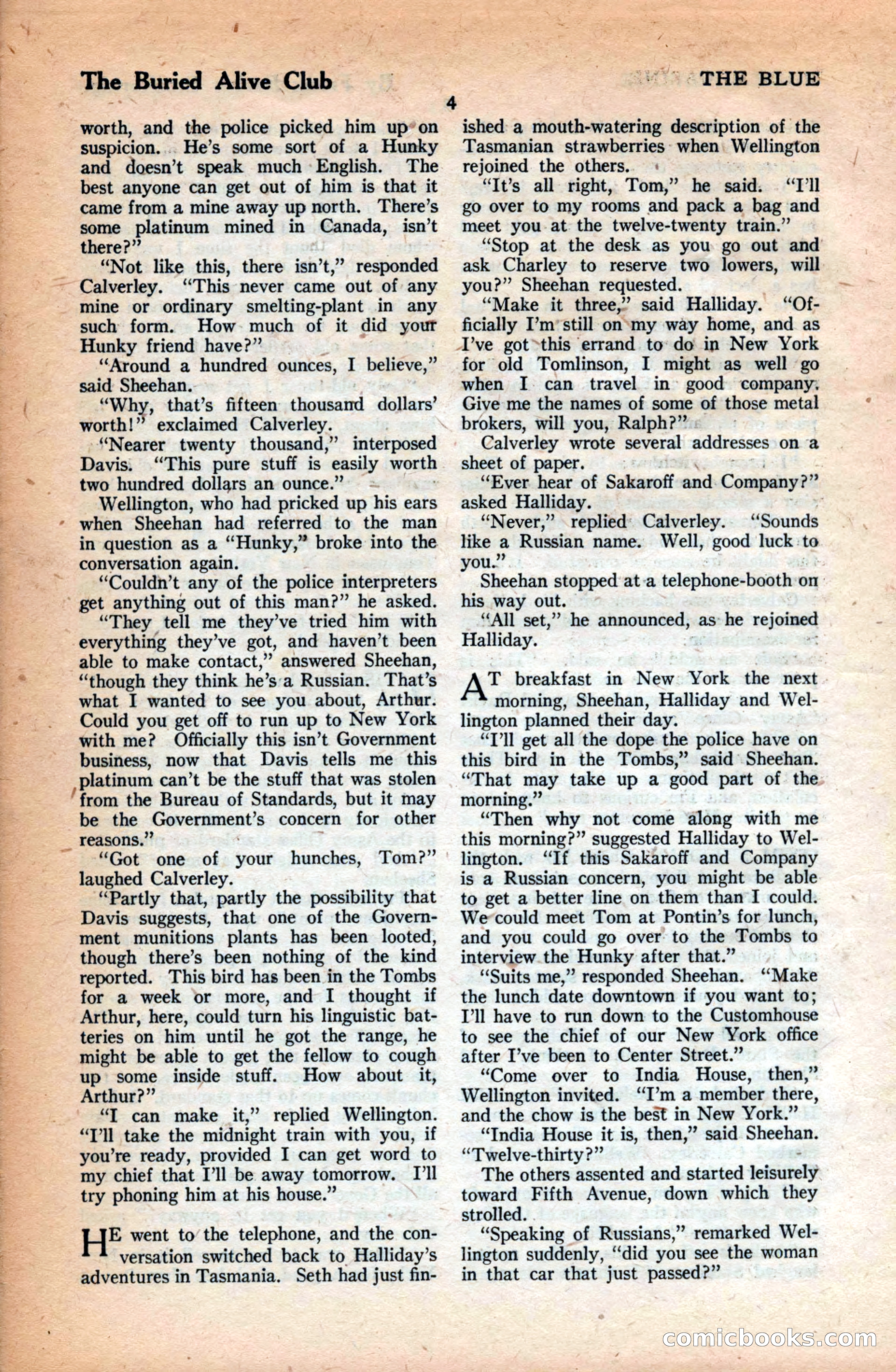 The Blue Book Magazine, June 1923 — page 10 of 212