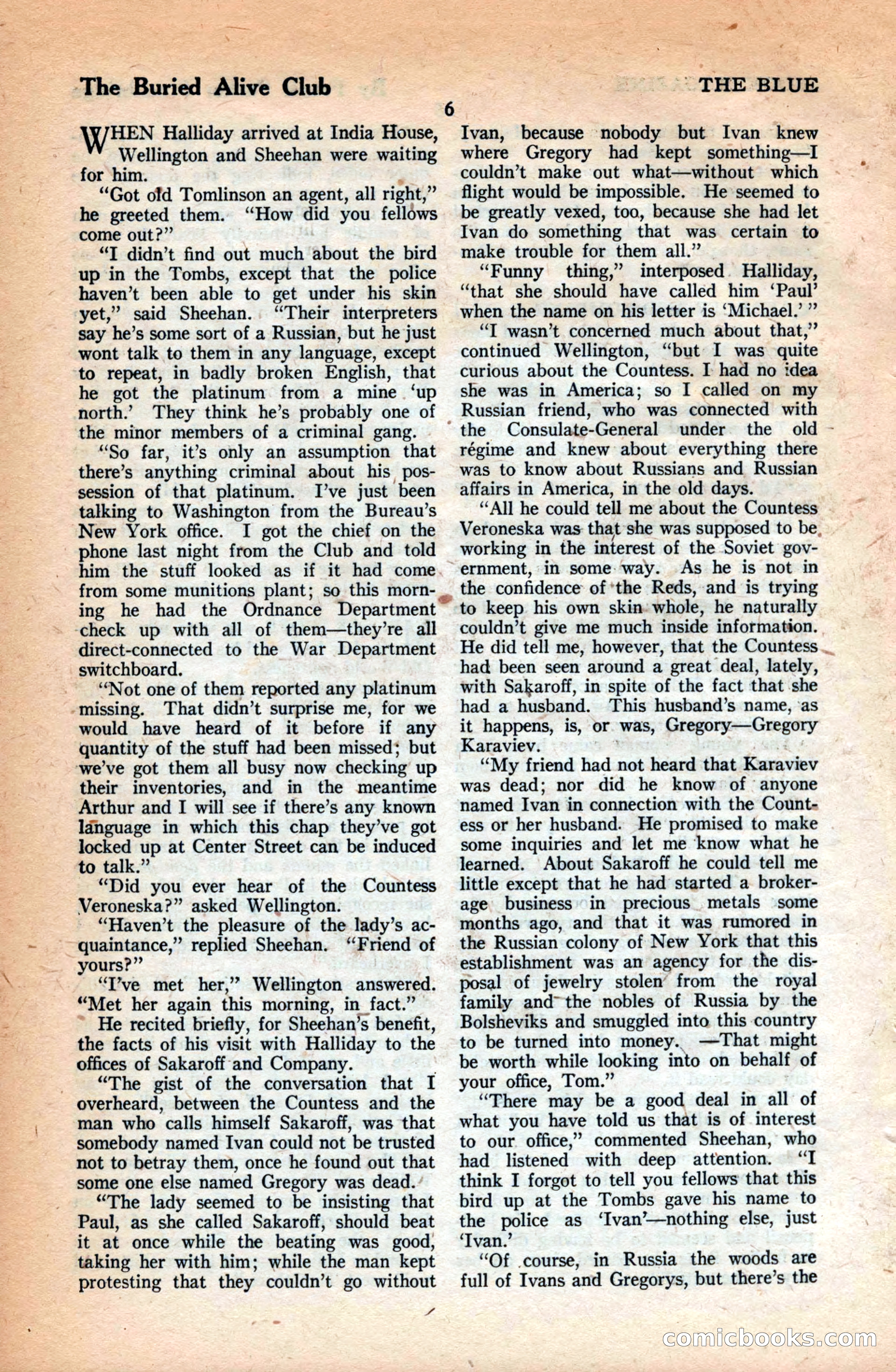 The Blue Book Magazine, June 1923 — page 12 of 212