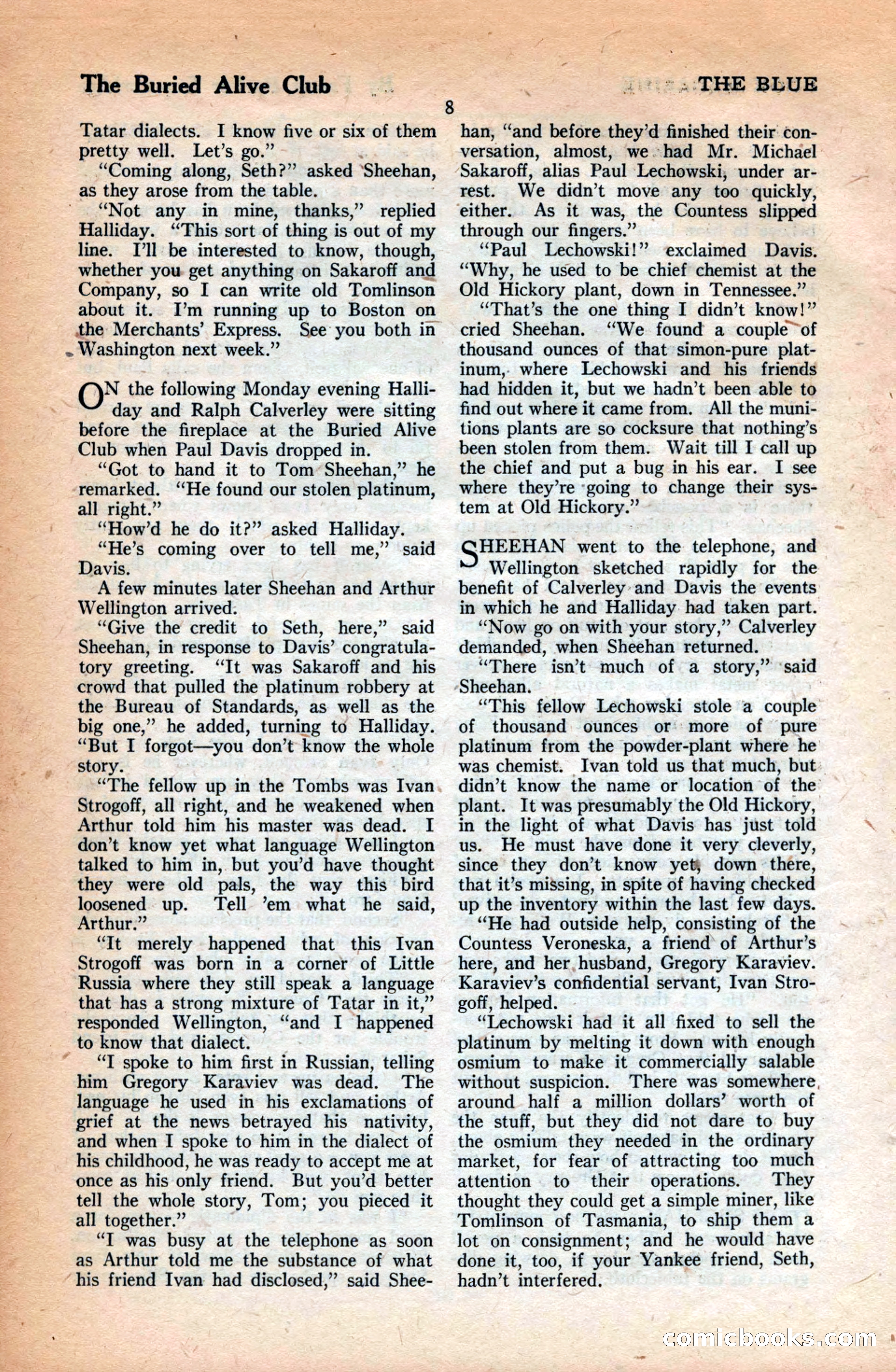 The Blue Book Magazine, June 1923 — page 14 of 212