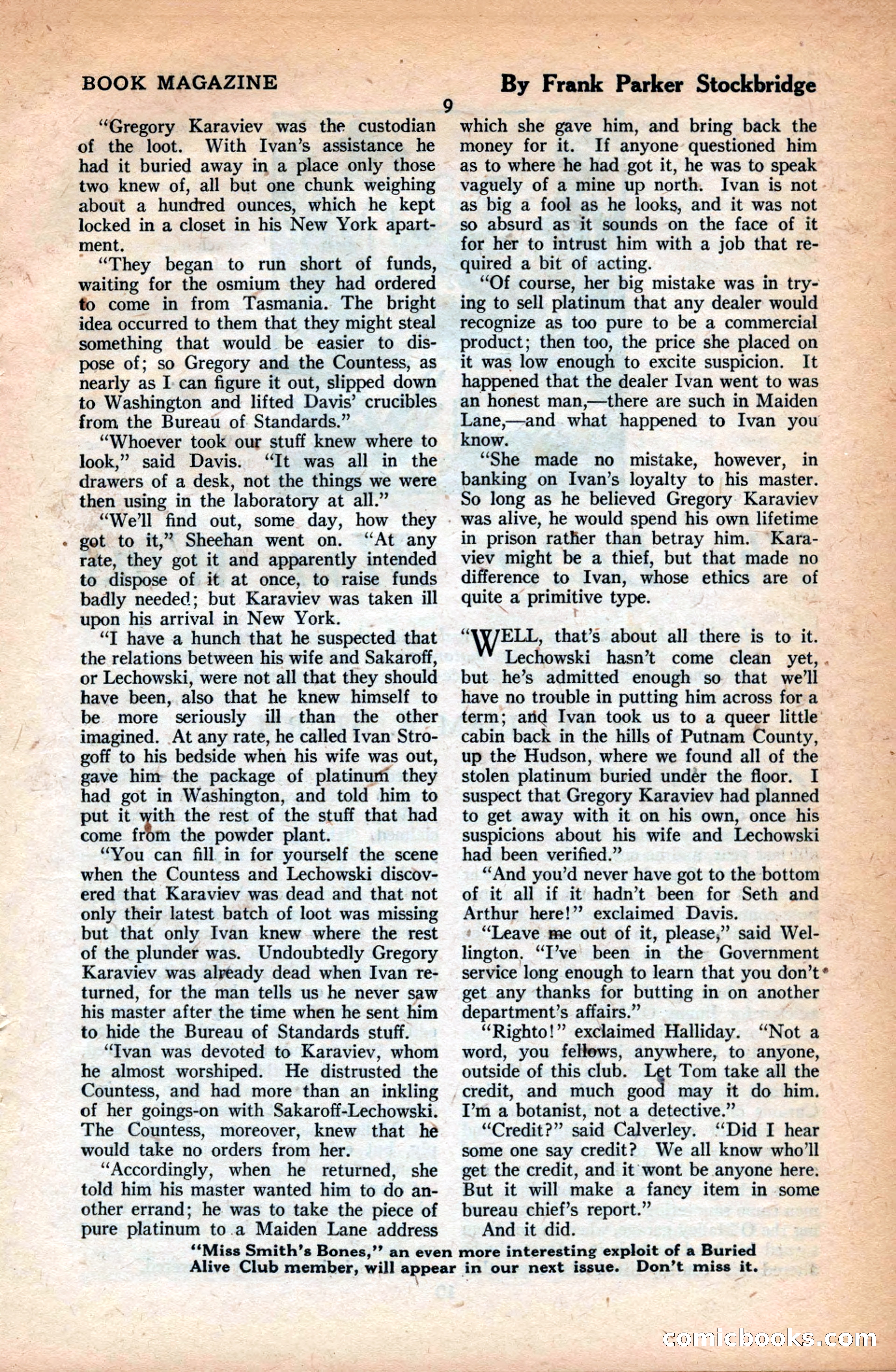 The Blue Book Magazine, June 1923 — page 15 of 212