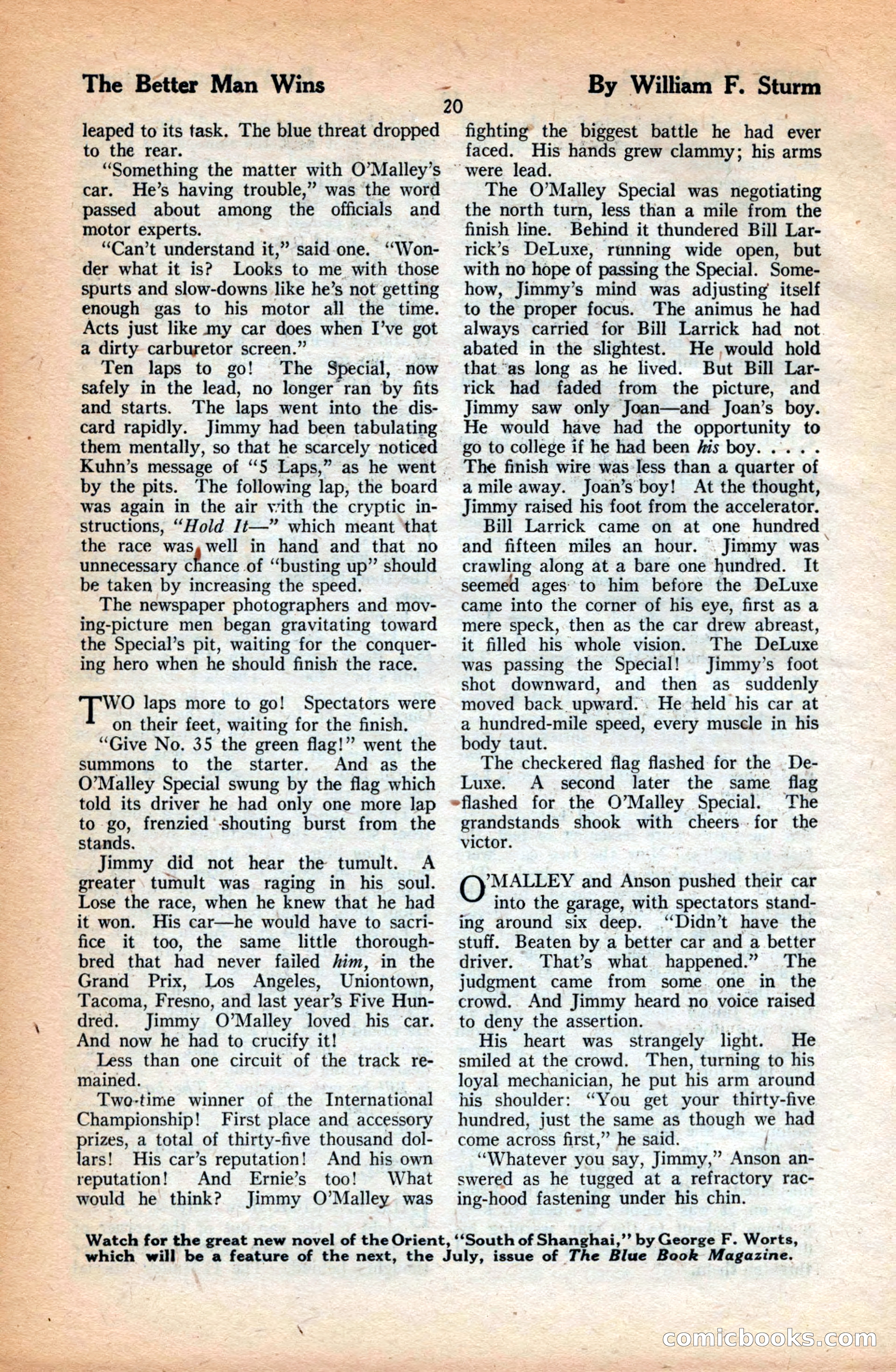 The Blue Book Magazine, June 1923 — page 26 of 212