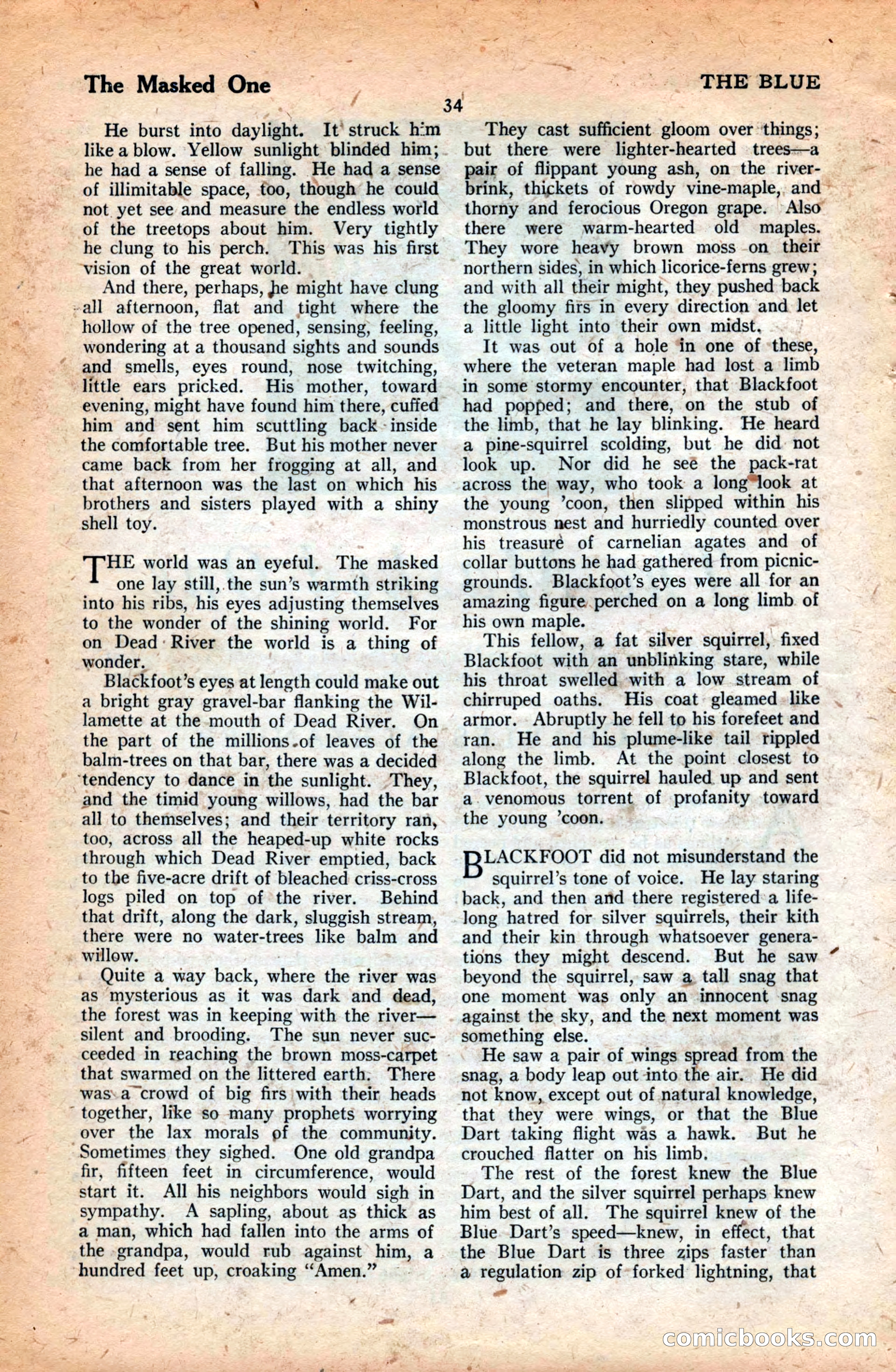 The Blue Book Magazine, June 1923 — page 40 of 212