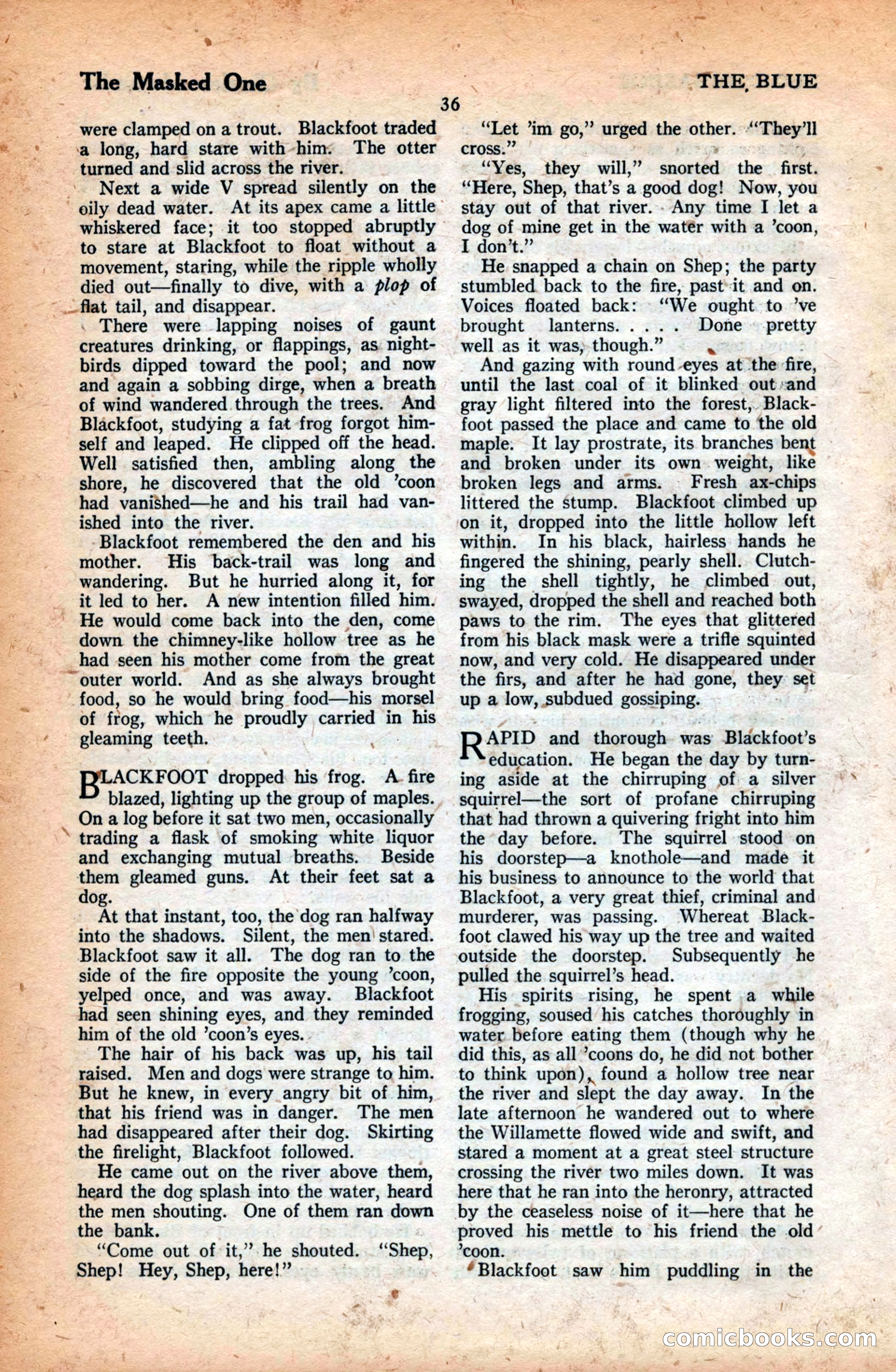 The Blue Book Magazine, June 1923 — page 42 of 212