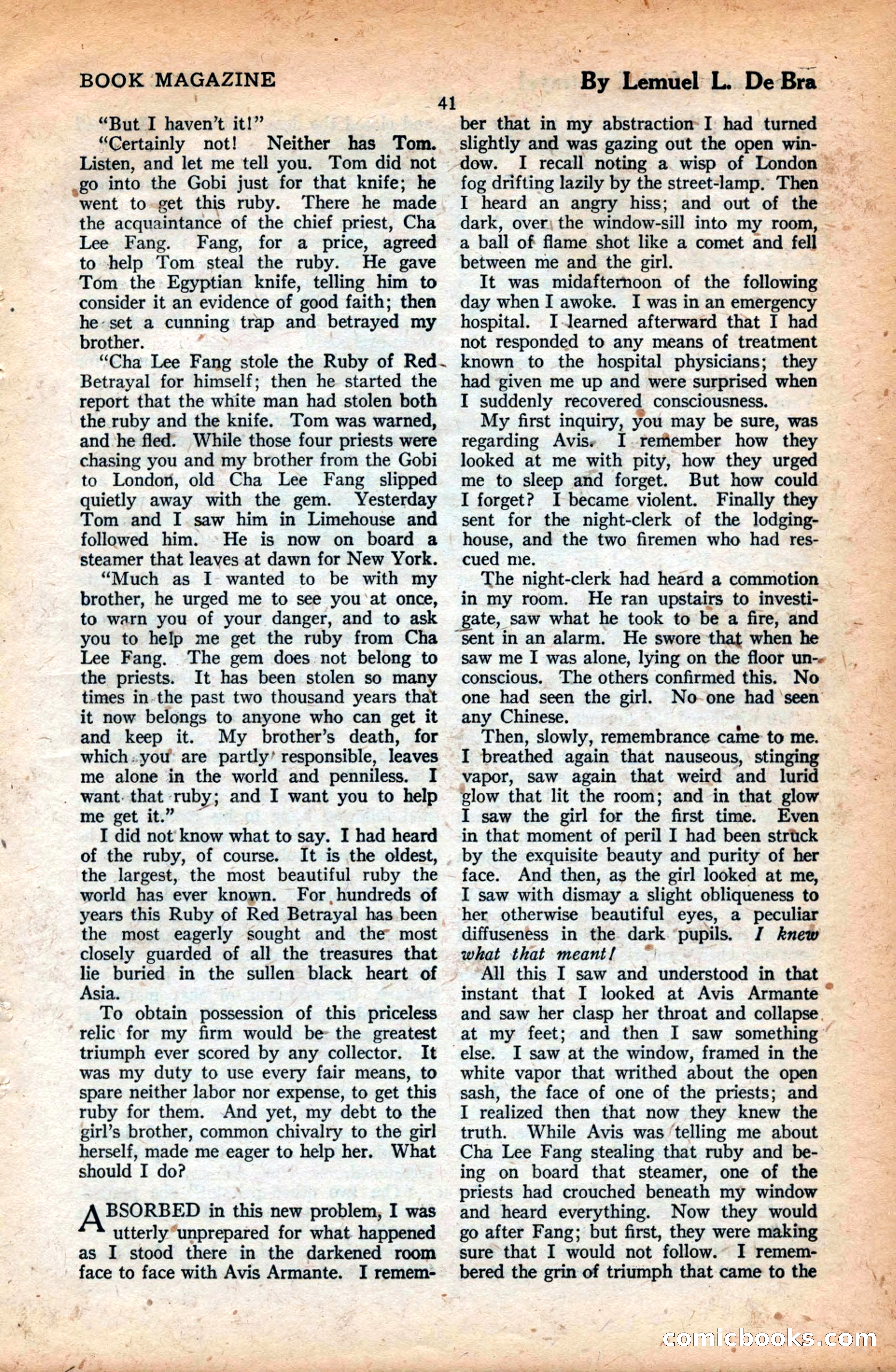 The Blue Book Magazine, June 1923 — page 47 of 212