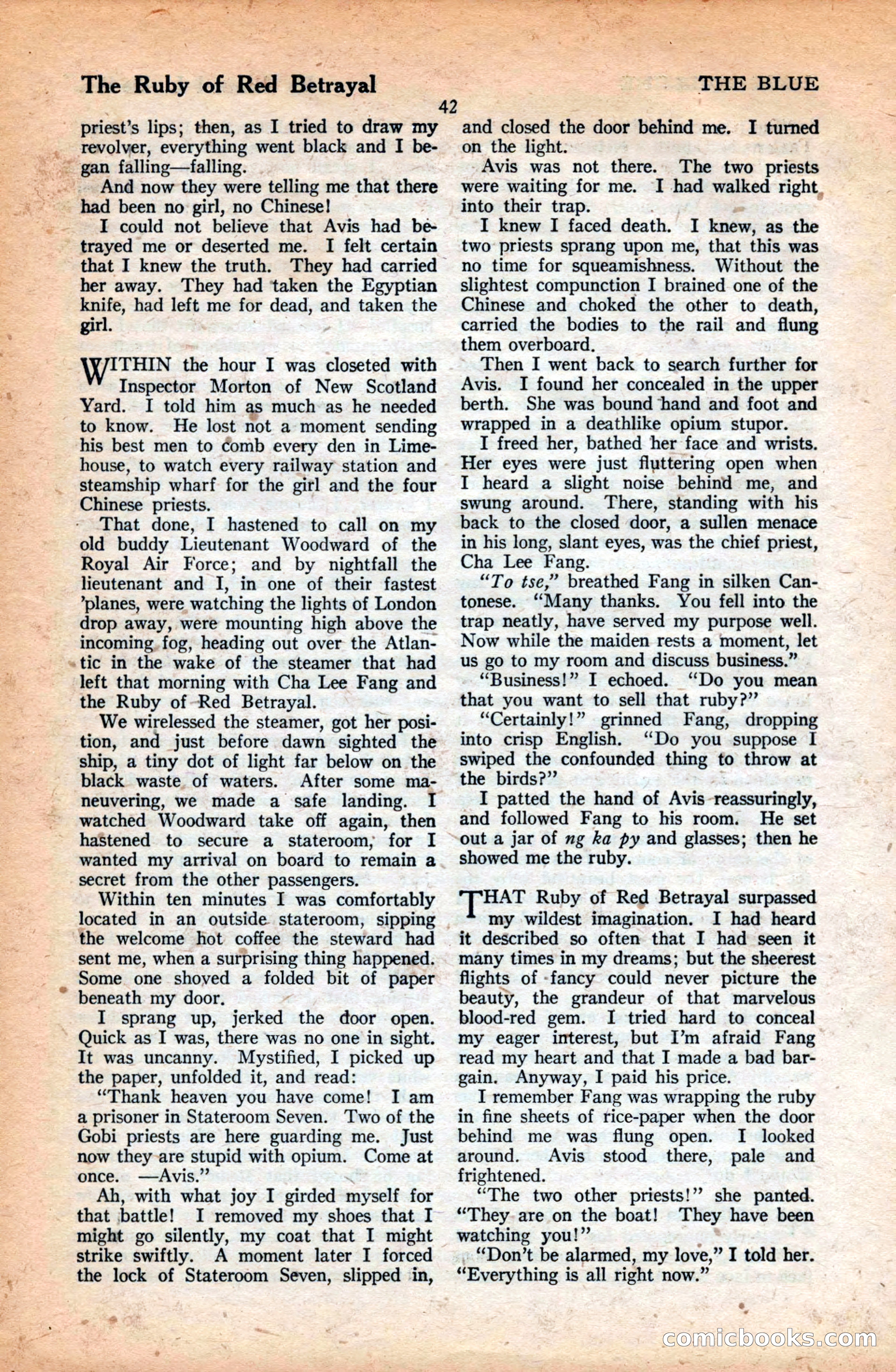 The Blue Book Magazine, June 1923 — page 48 of 212