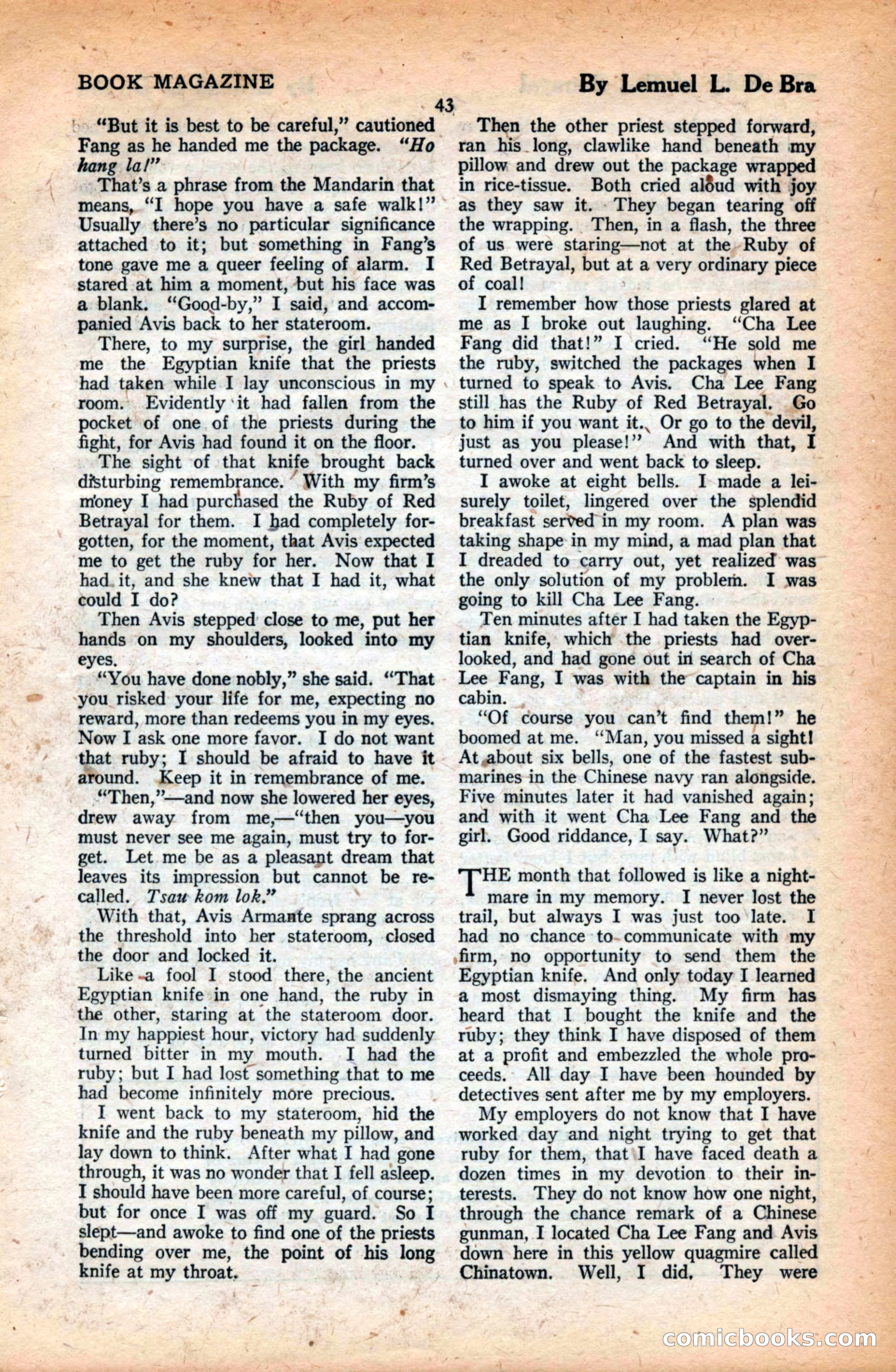 The Blue Book Magazine, June 1923 — page 49 of 212