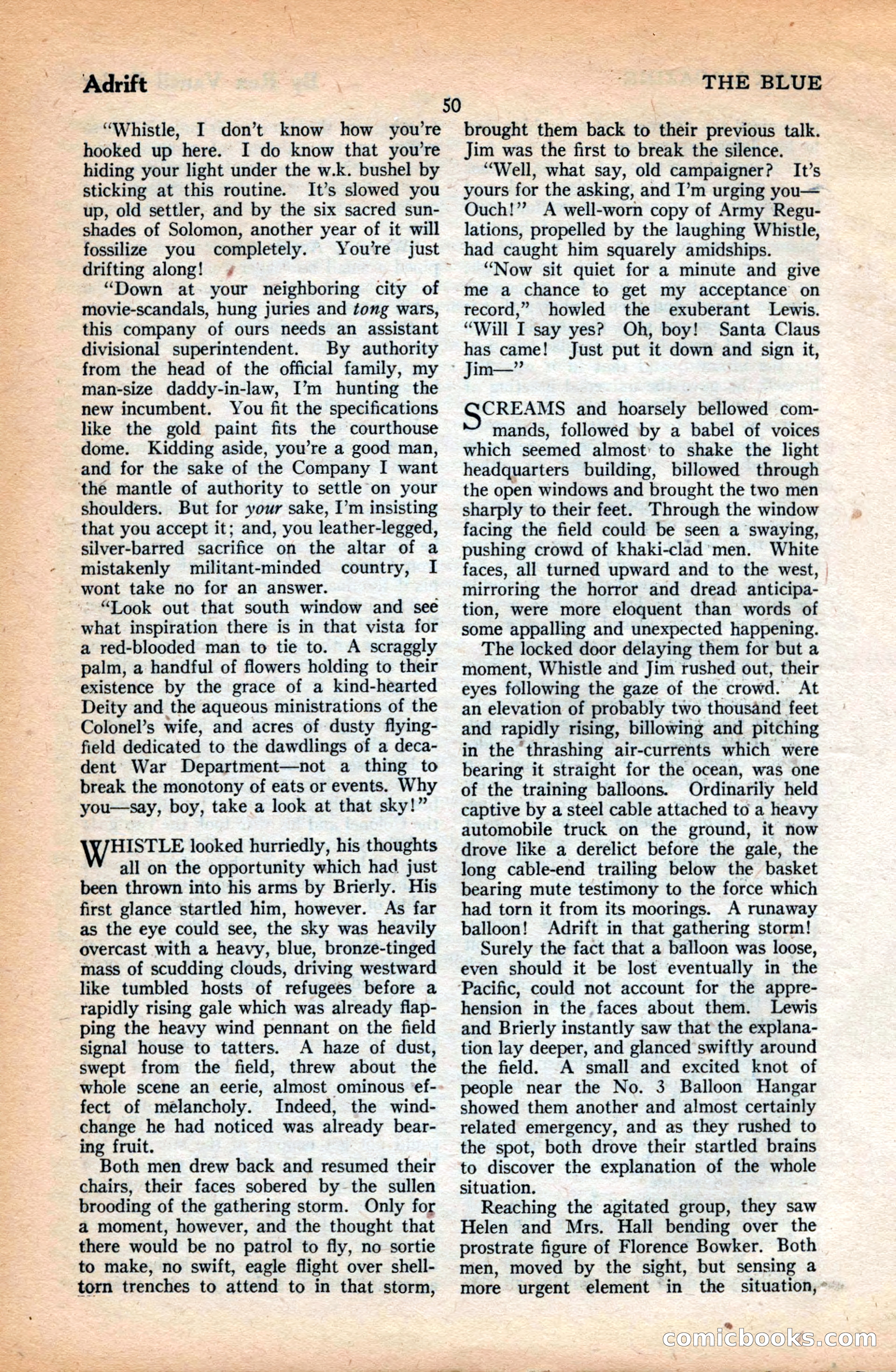 The Blue Book Magazine, June 1923 — page 56 of 212