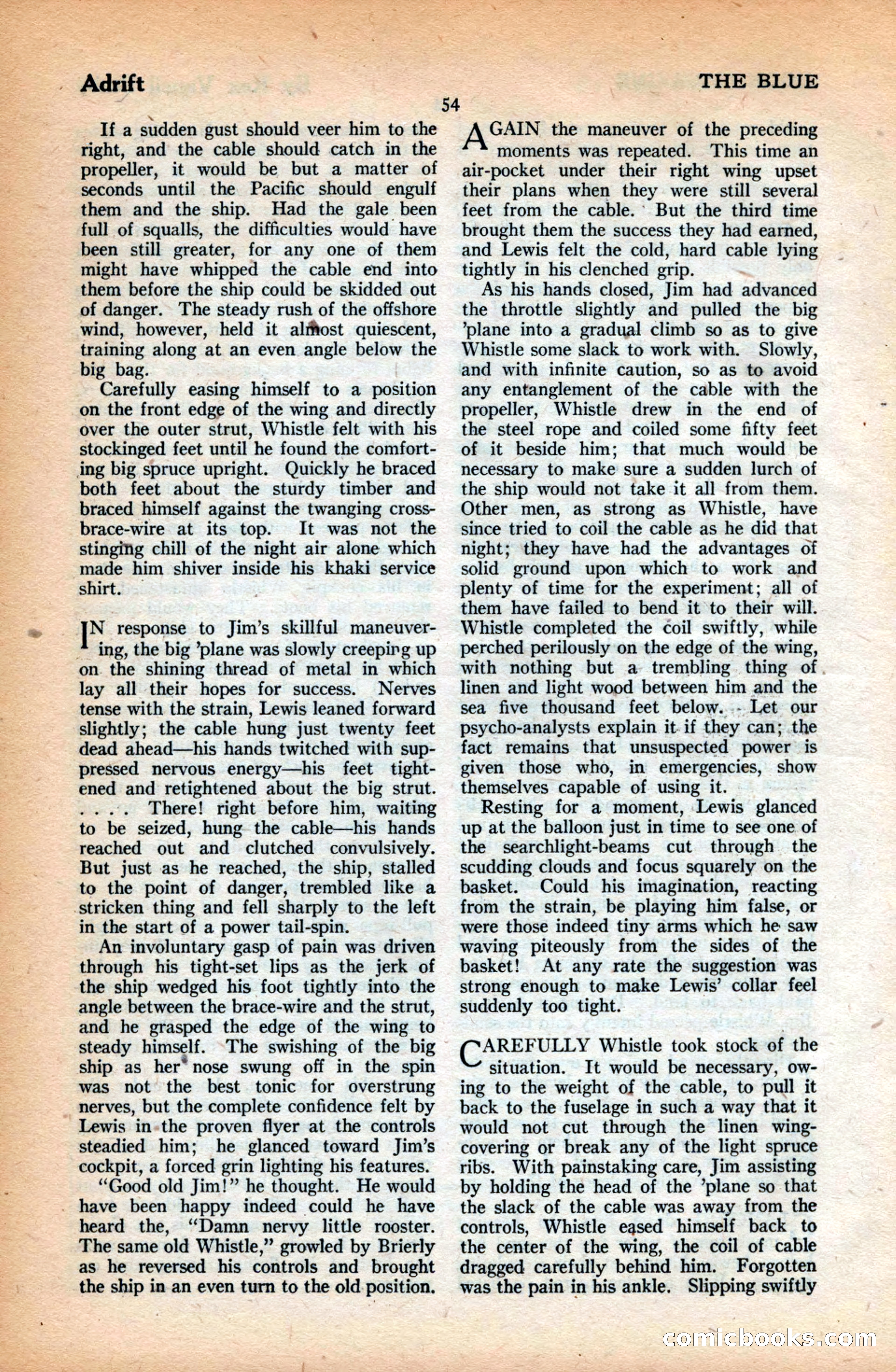 The Blue Book Magazine, June 1923 — page 60 of 212