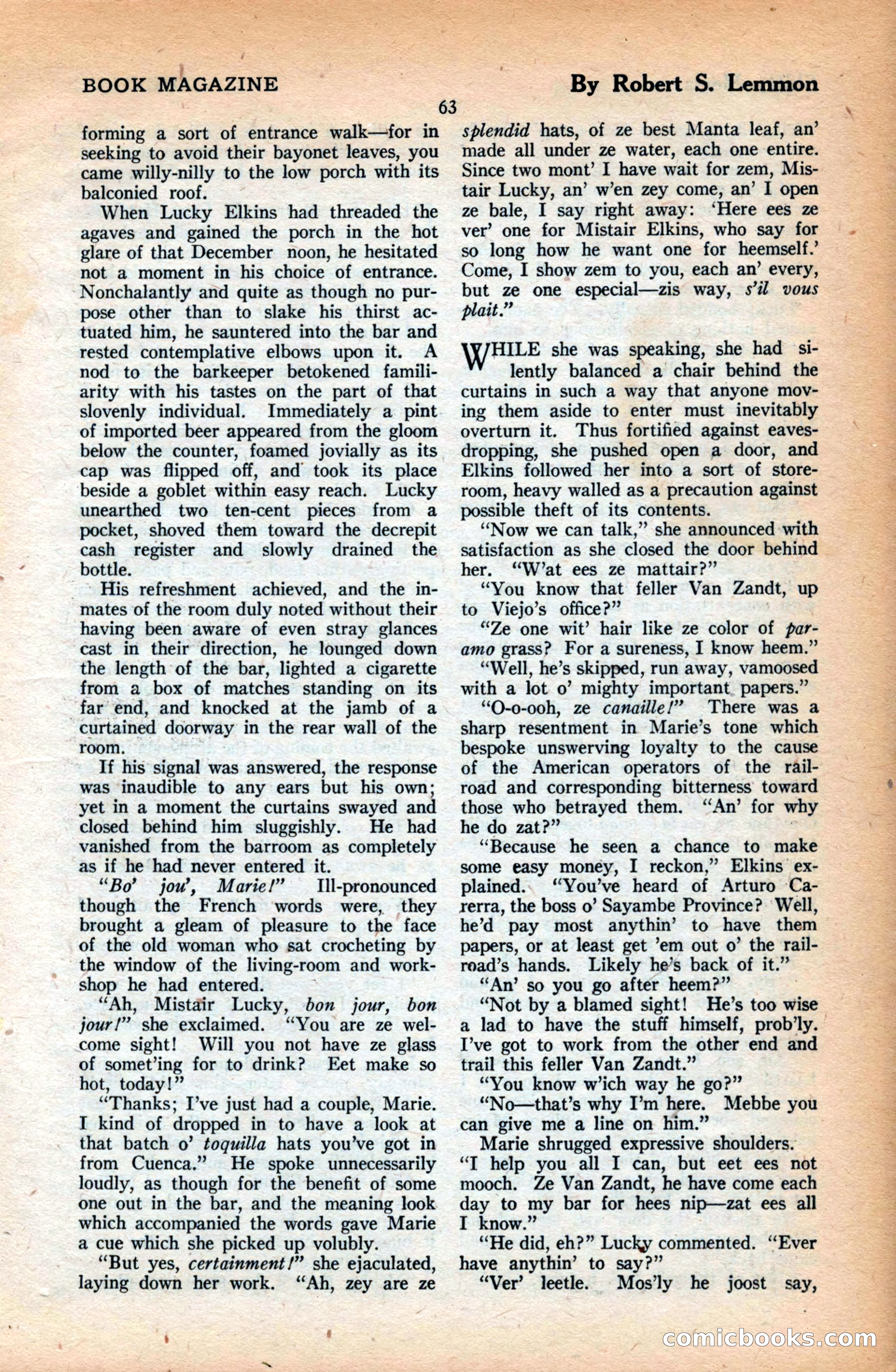 The Blue Book Magazine, June 1923 — page 69 of 212