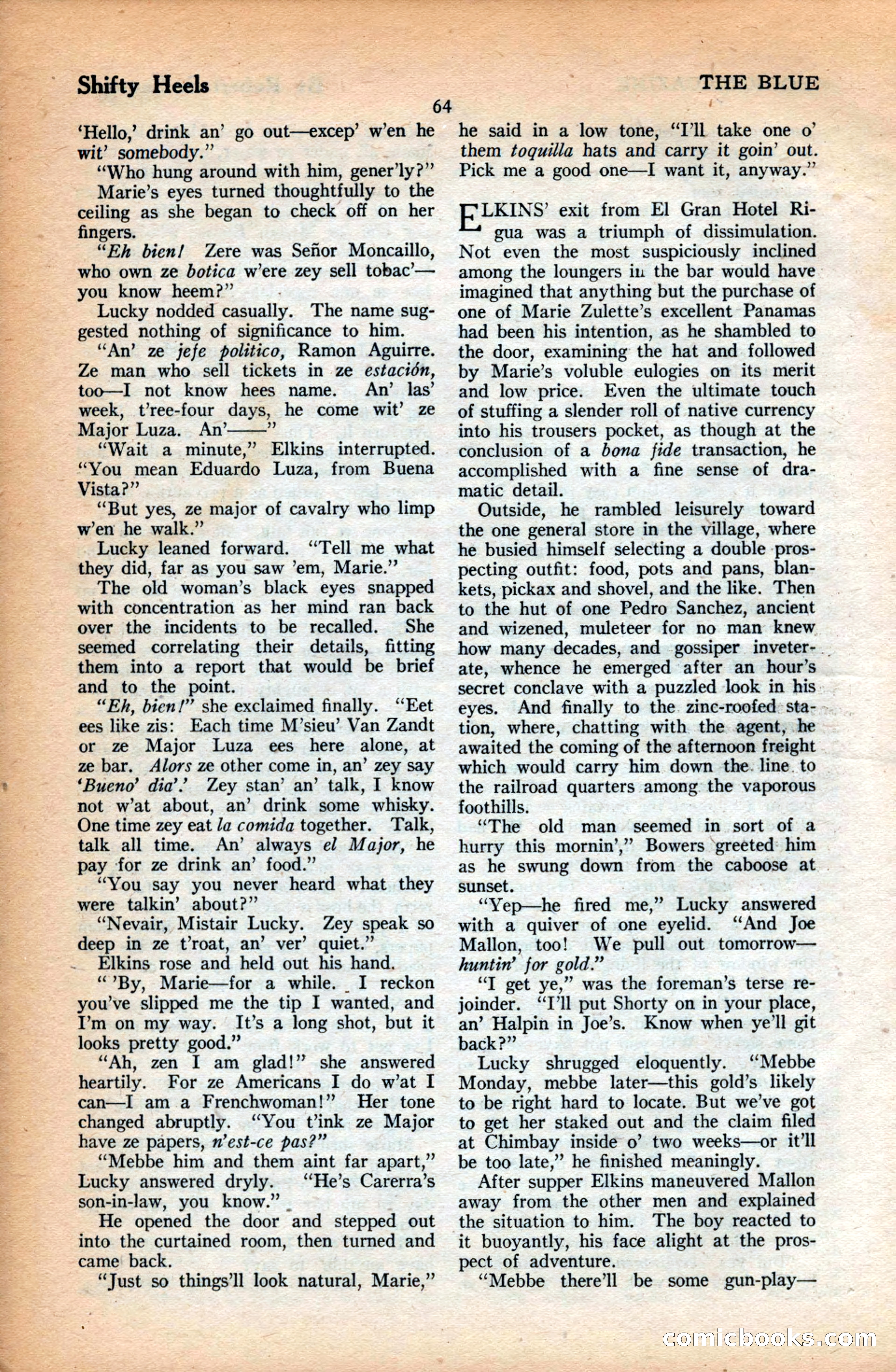 The Blue Book Magazine, June 1923 — page 70 of 212