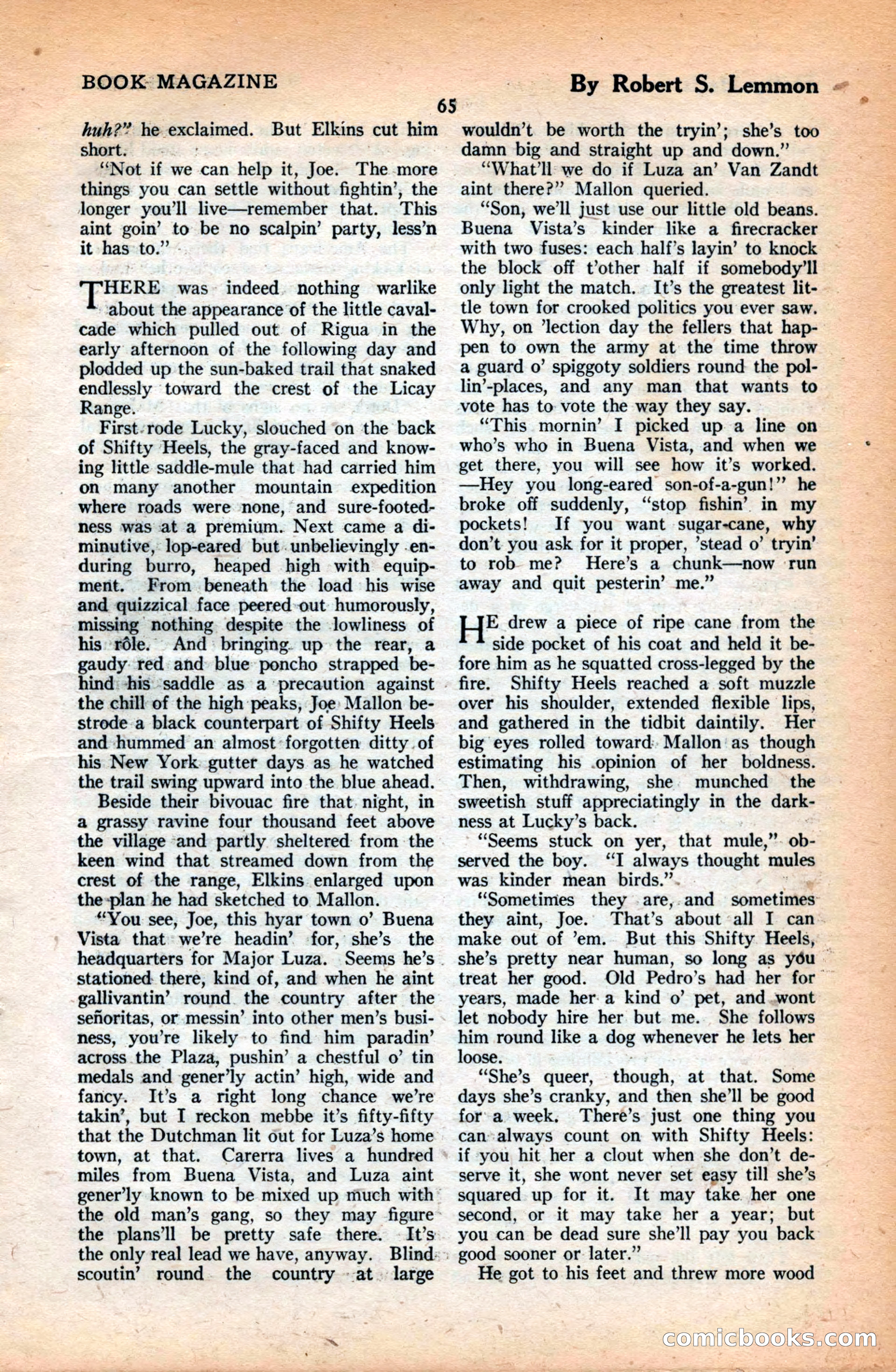 The Blue Book Magazine, June 1923 — page 71 of 212