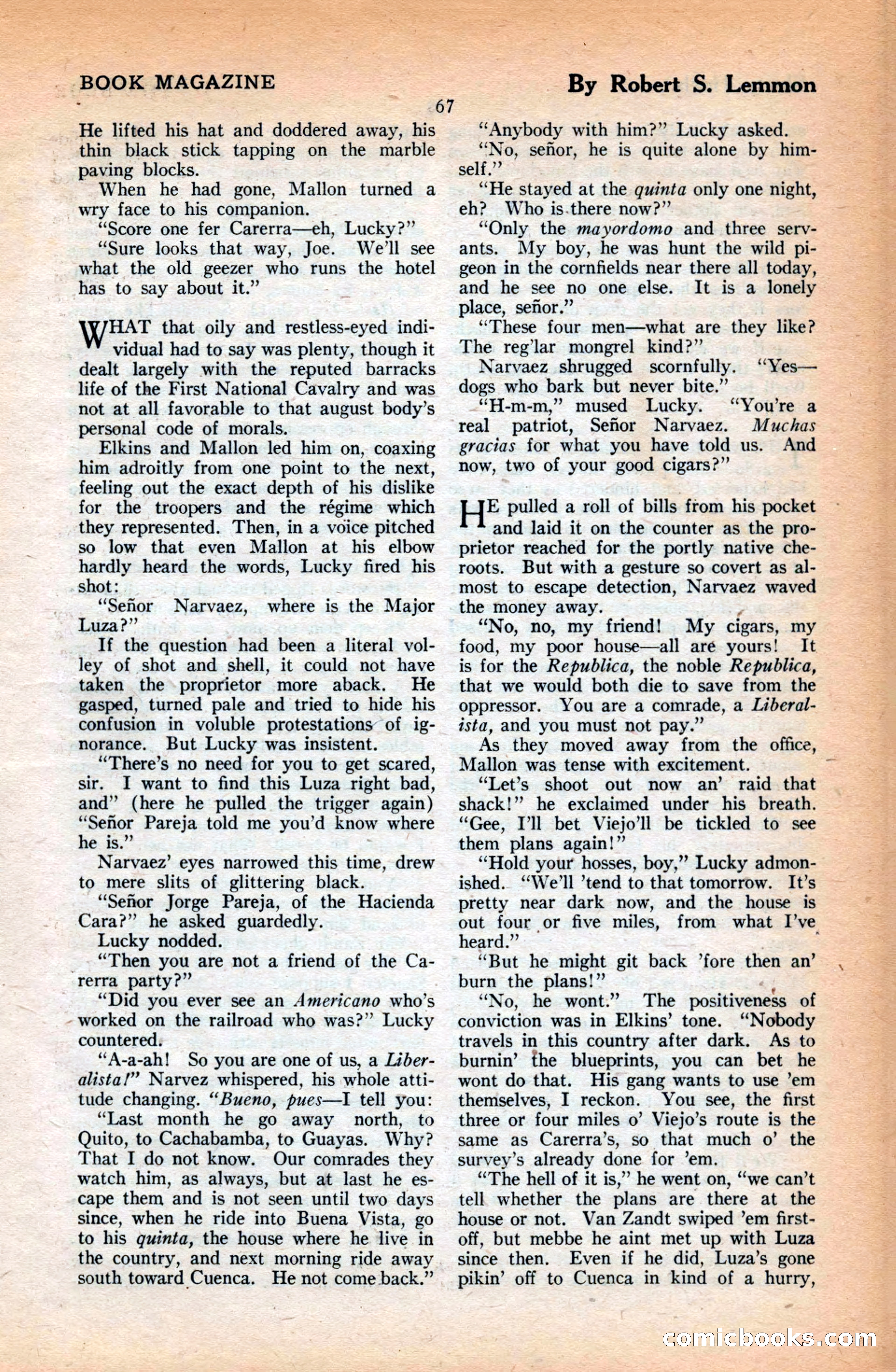 The Blue Book Magazine, June 1923 — page 73 of 212