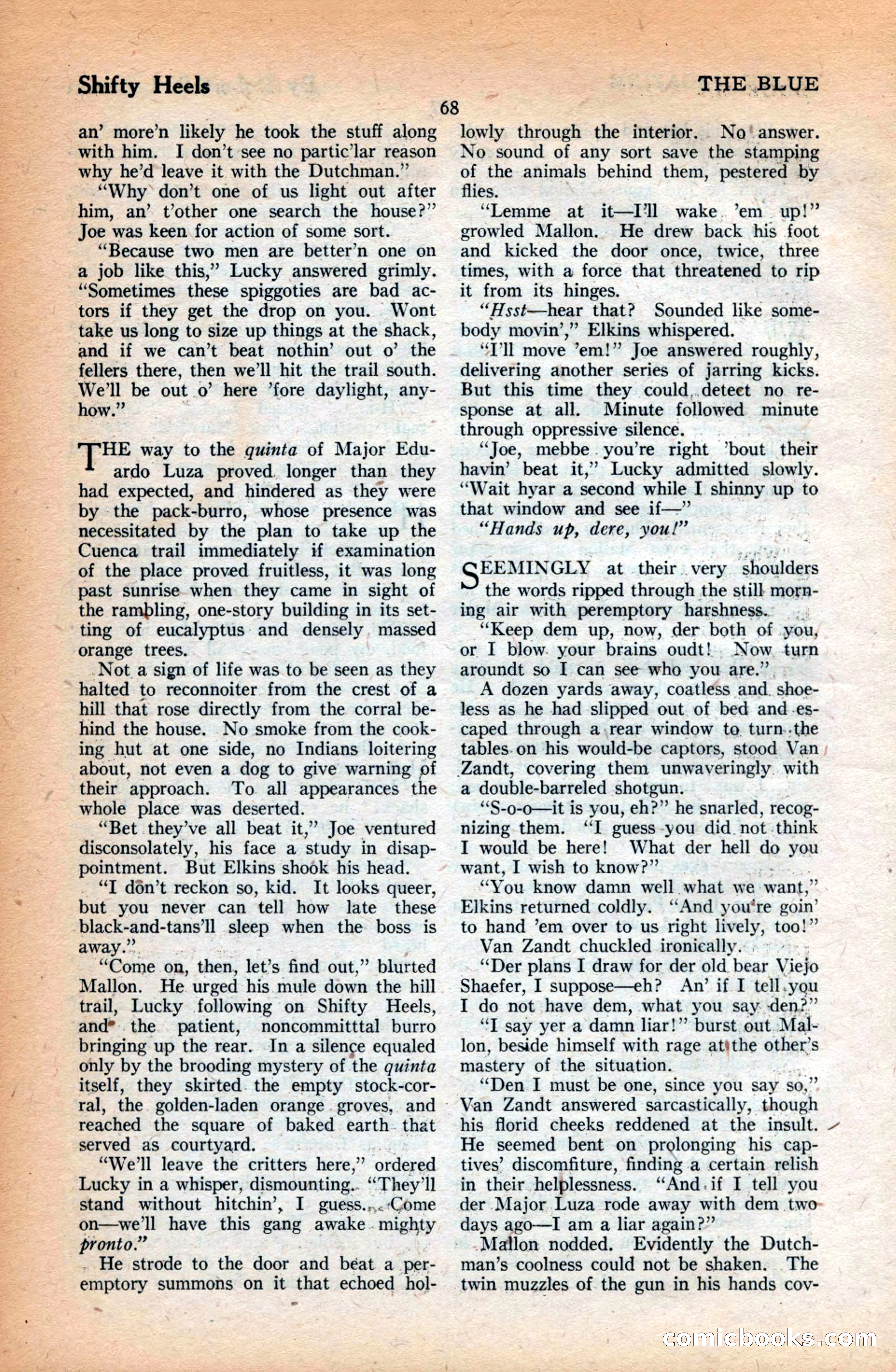The Blue Book Magazine, June 1923 — page 74 of 212