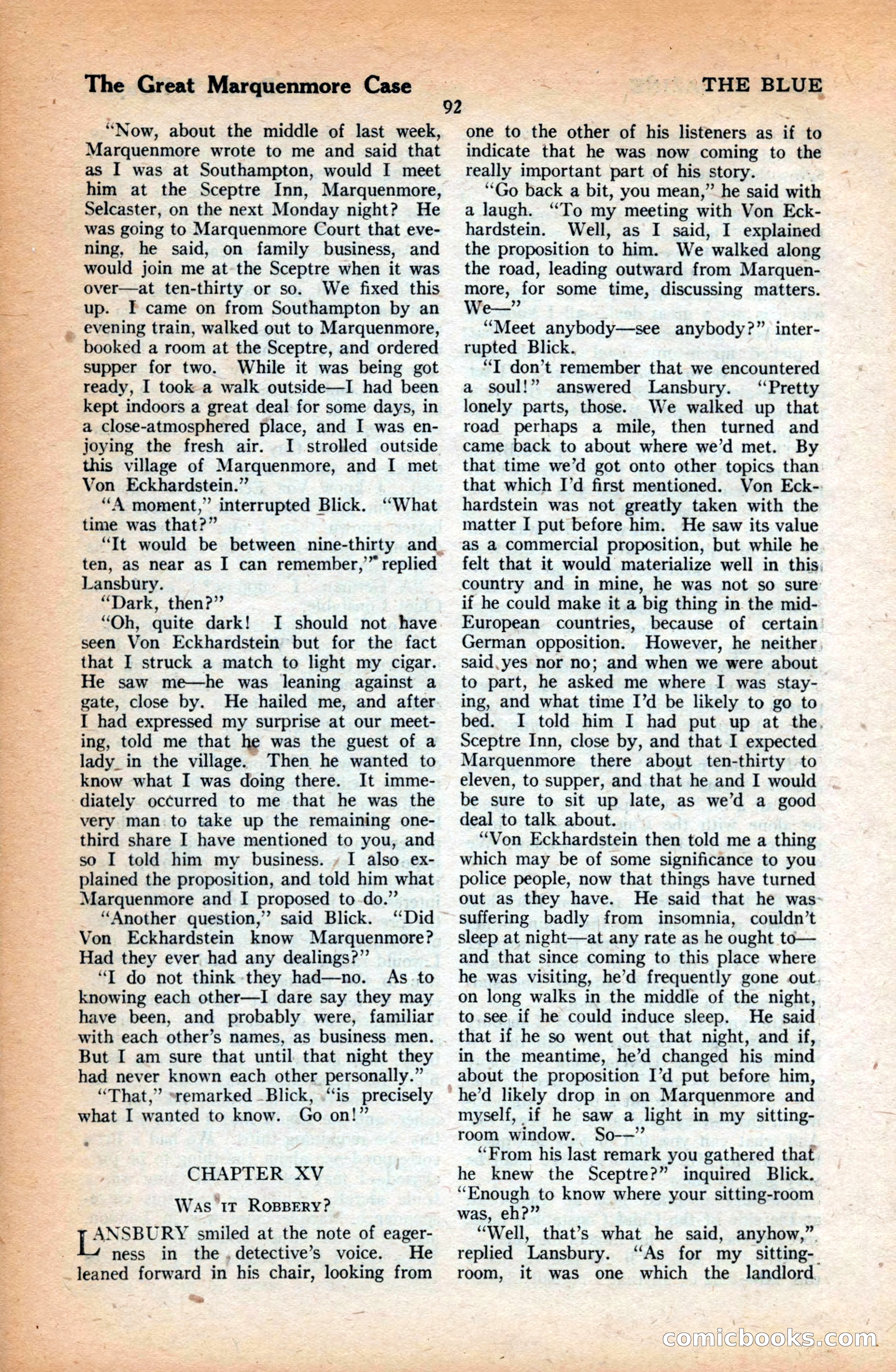 The Blue Book Magazine, June 1923 — page 98 of 212
