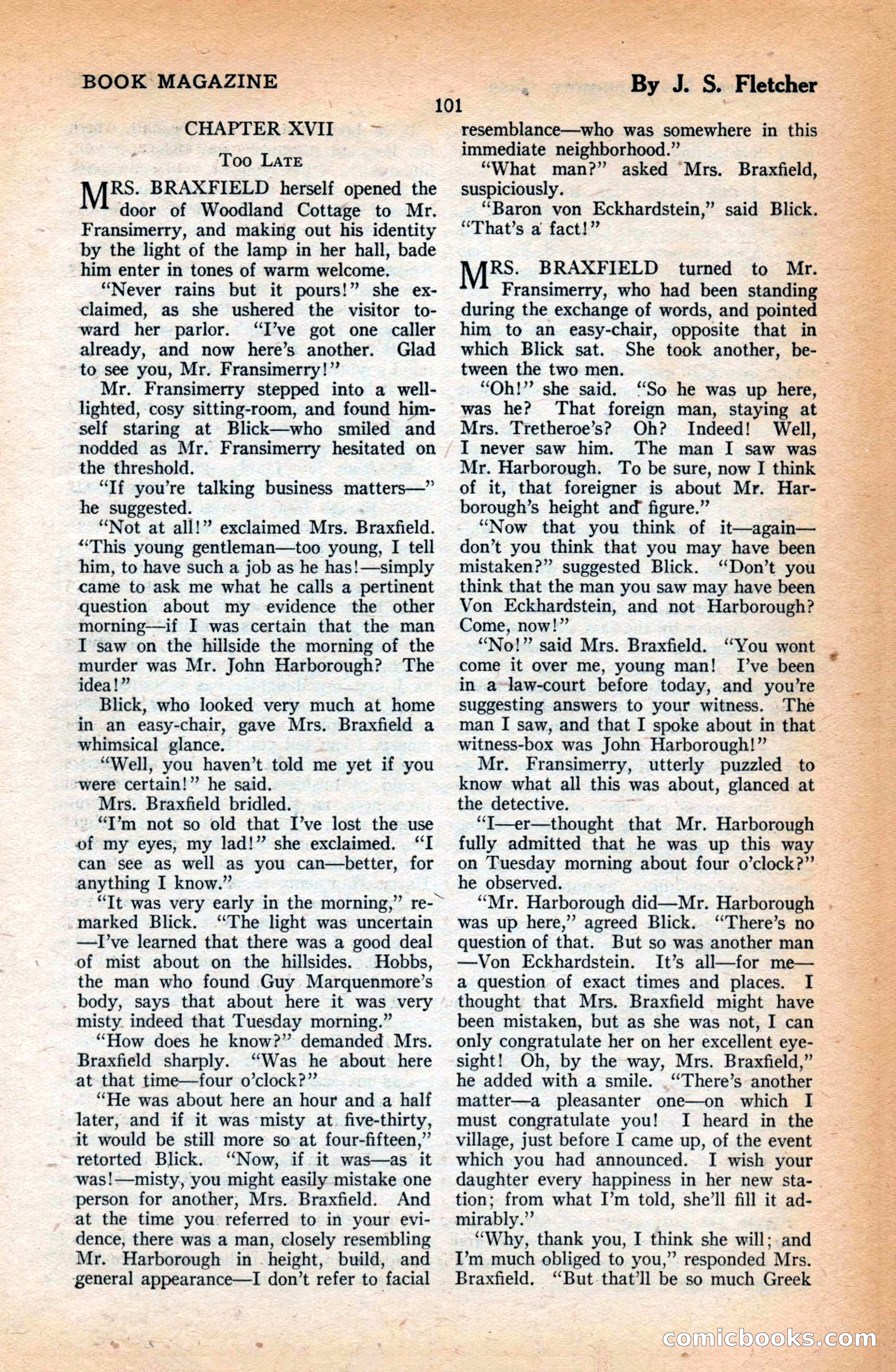 The Blue Book Magazine, June 1923 — page 107 of 212
