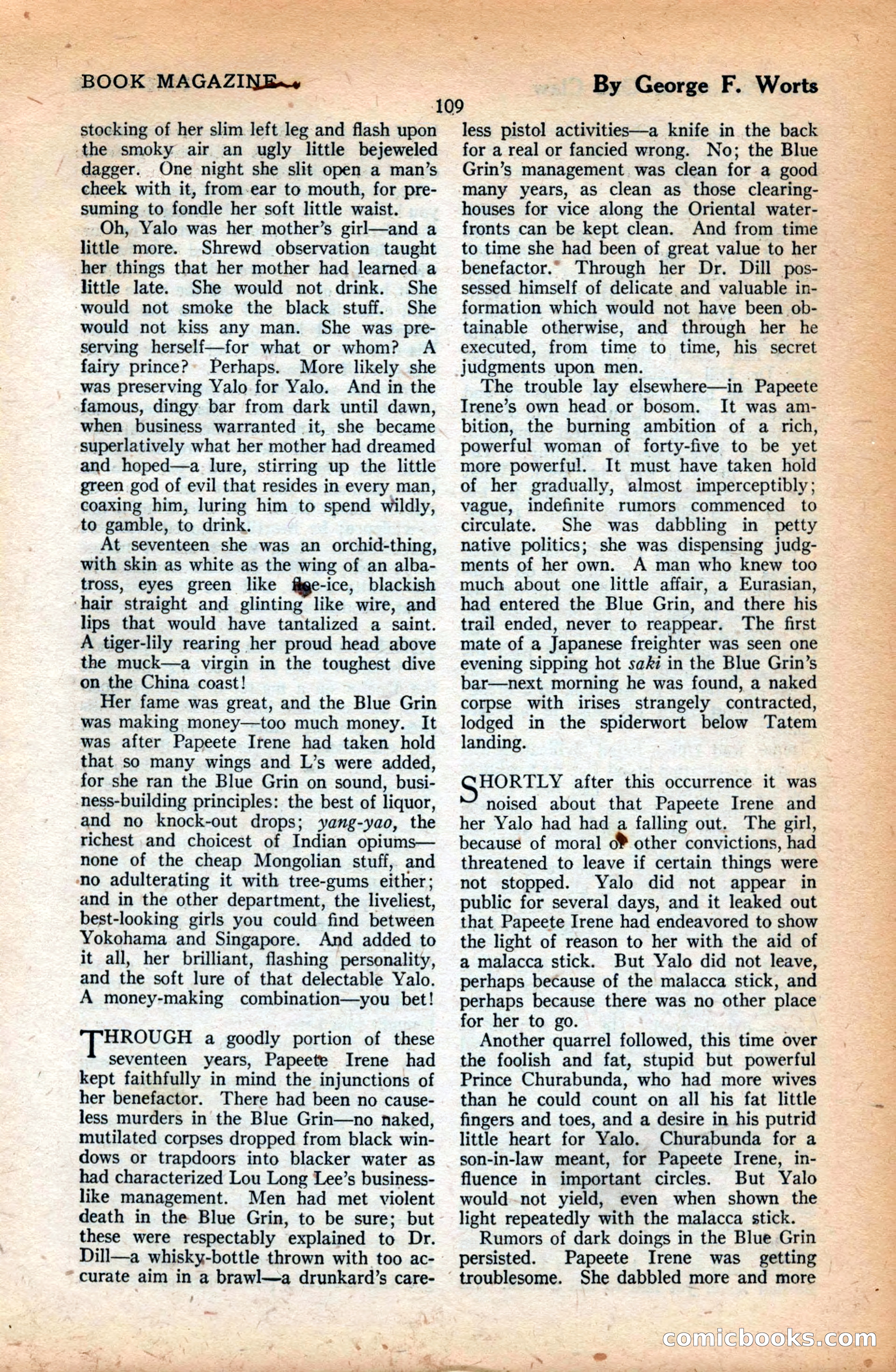 The Blue Book Magazine, June 1923 — page 115 of 212