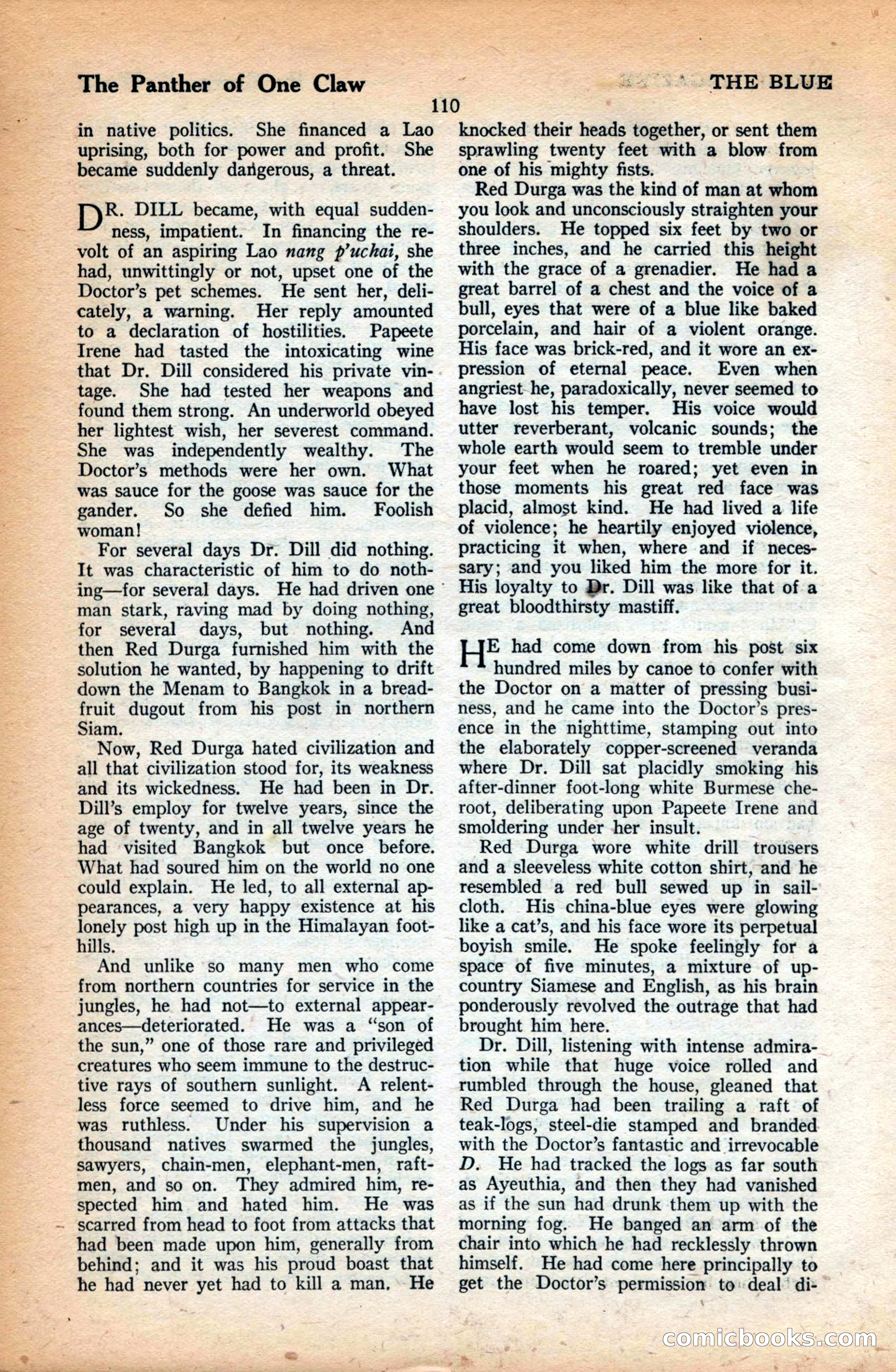 The Blue Book Magazine, June 1923 — page 116 of 212