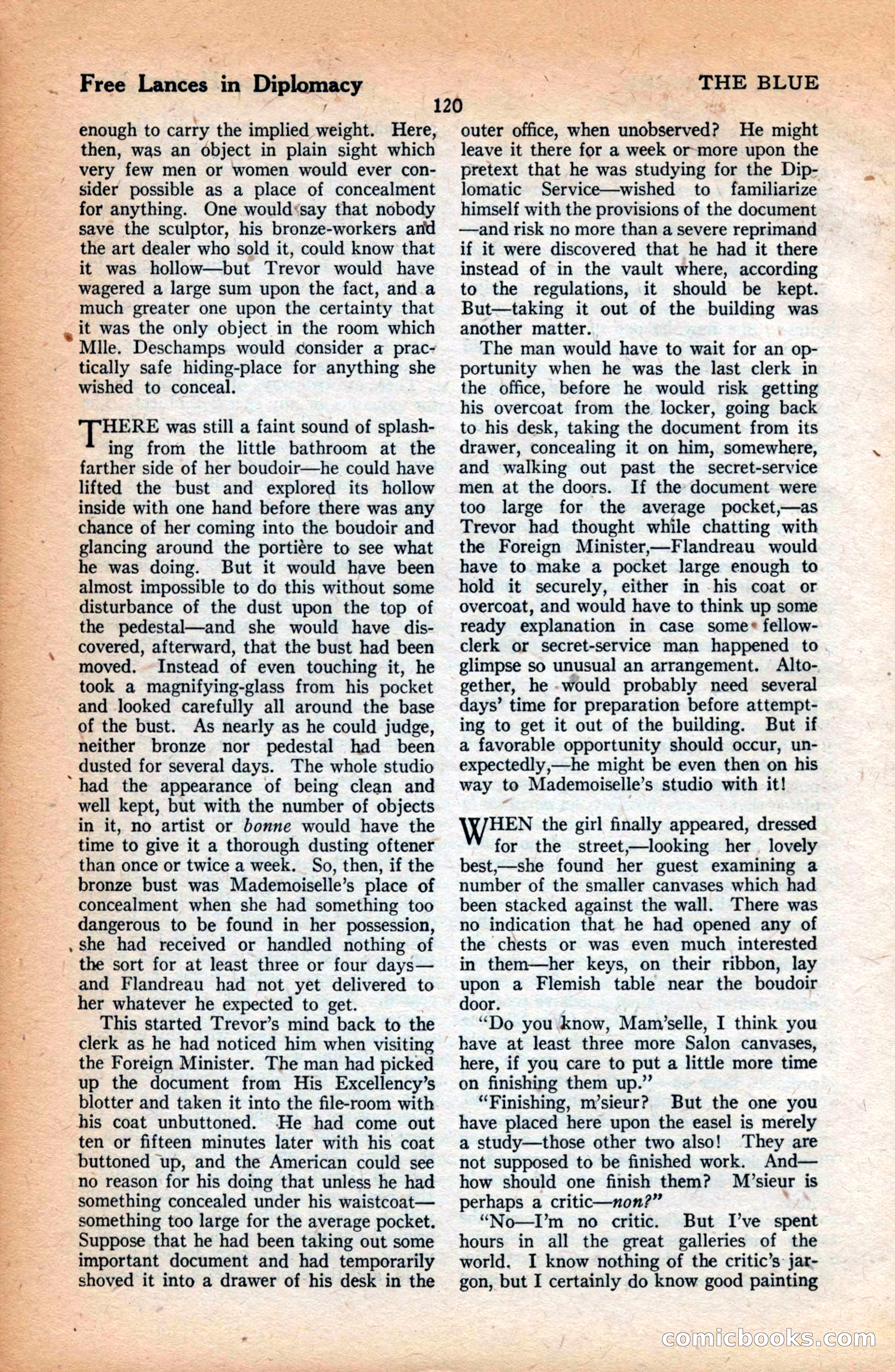 The Blue Book Magazine, June 1923 — page 126 of 212