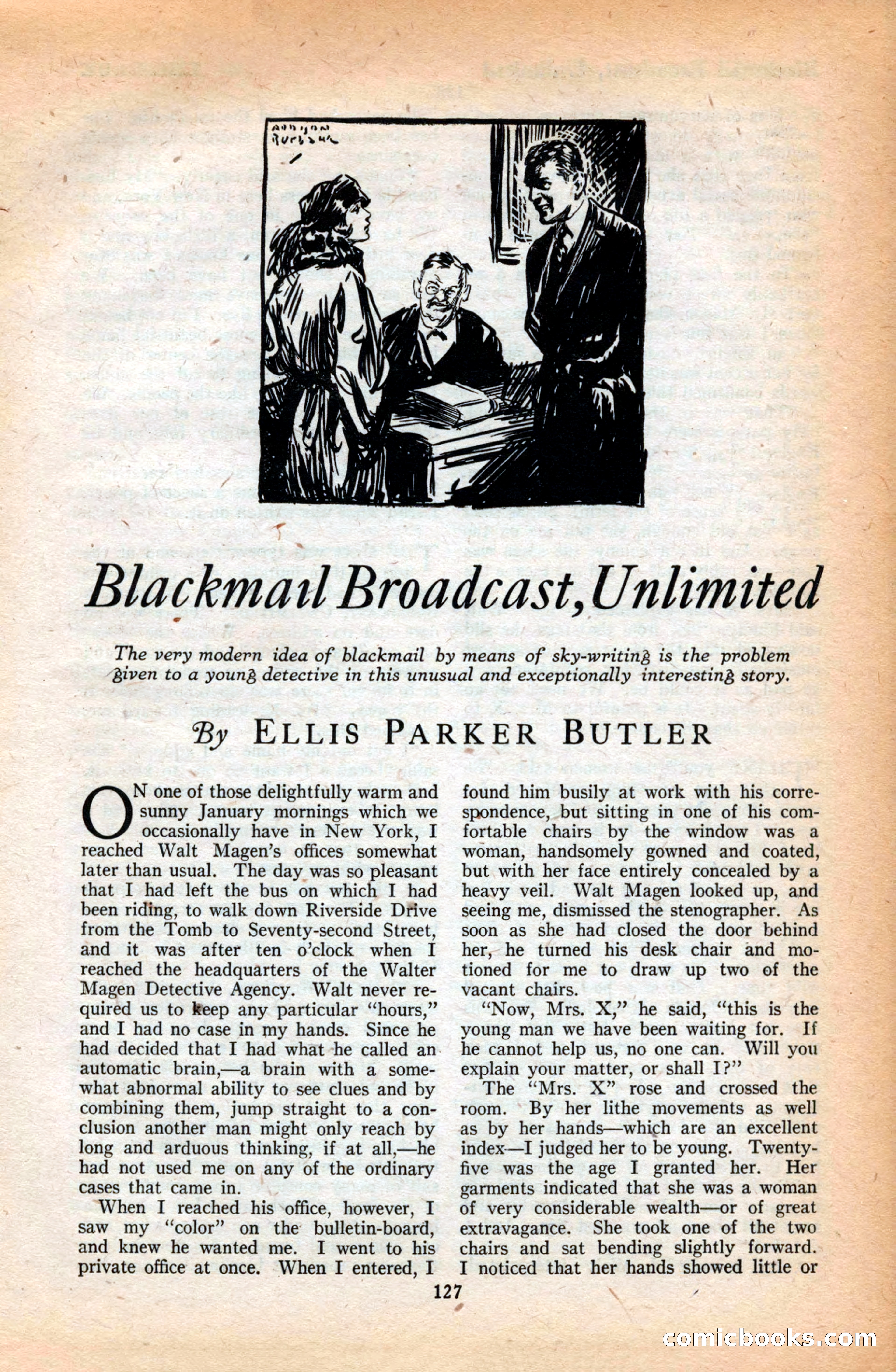 The Blue Book Magazine, June 1923 — page 133 of 212